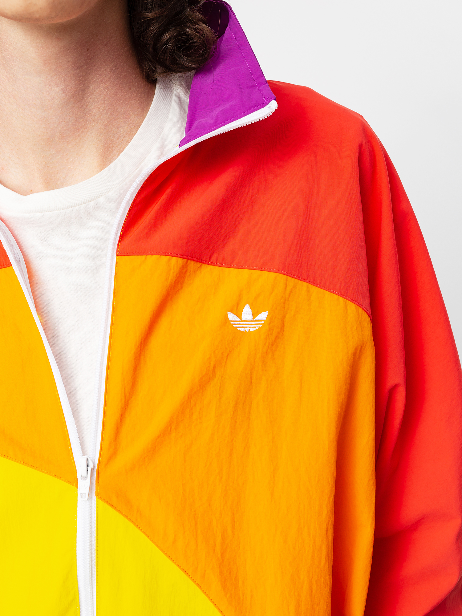 adidas Originals Pride Off Cente Jacket (multco/white)