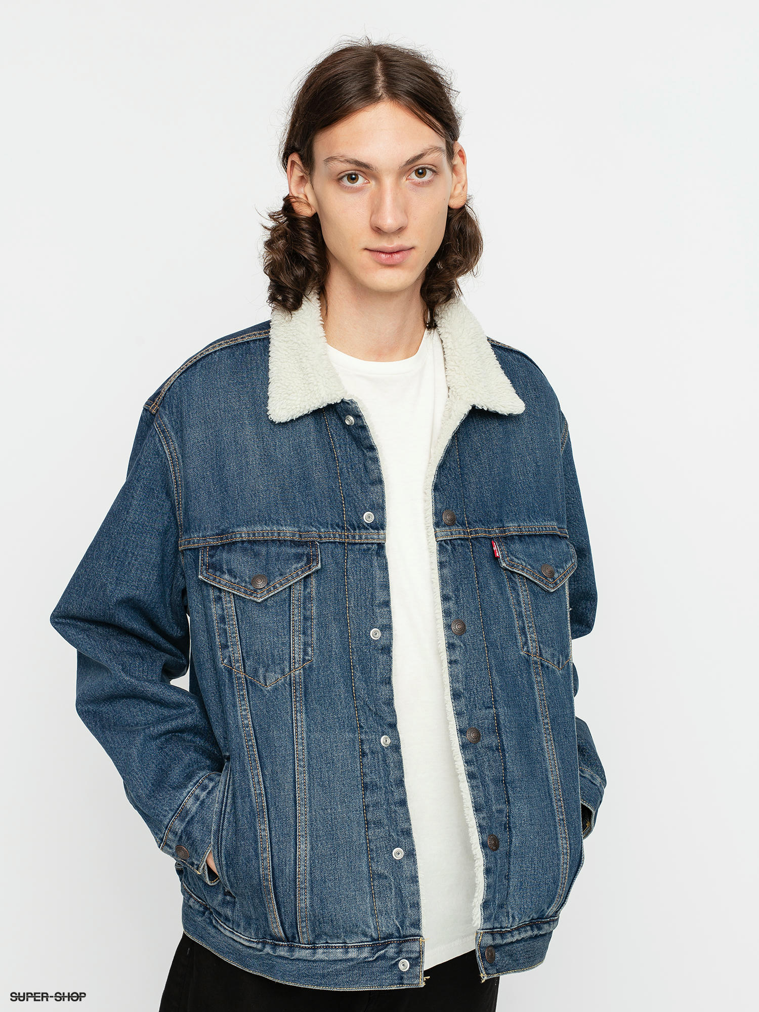 levis jean vest