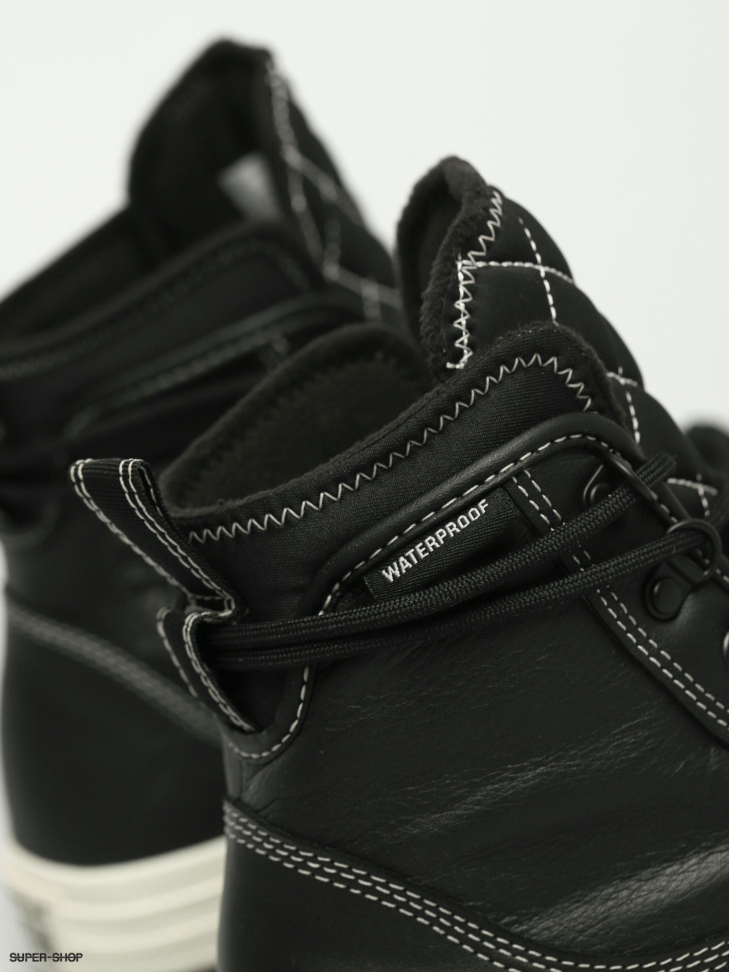 Converse CTAS All Terrain Leather Shoes (black/black/egret)