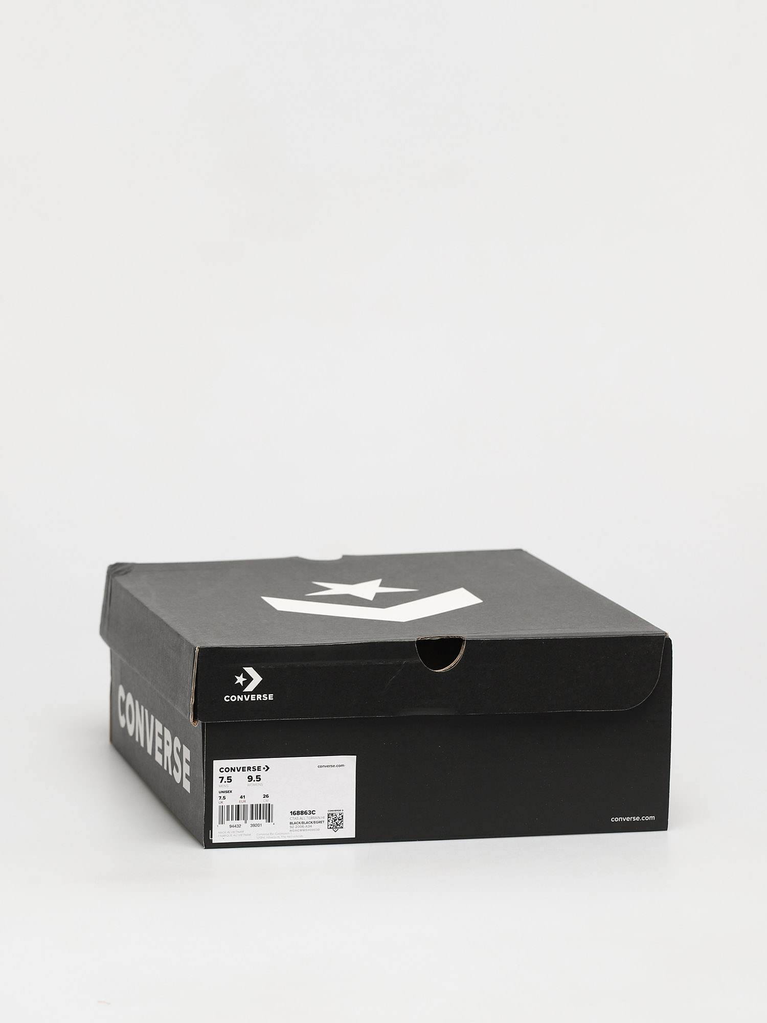 Converse CTAS All Terrain Leather Shoes (black/black/egret)