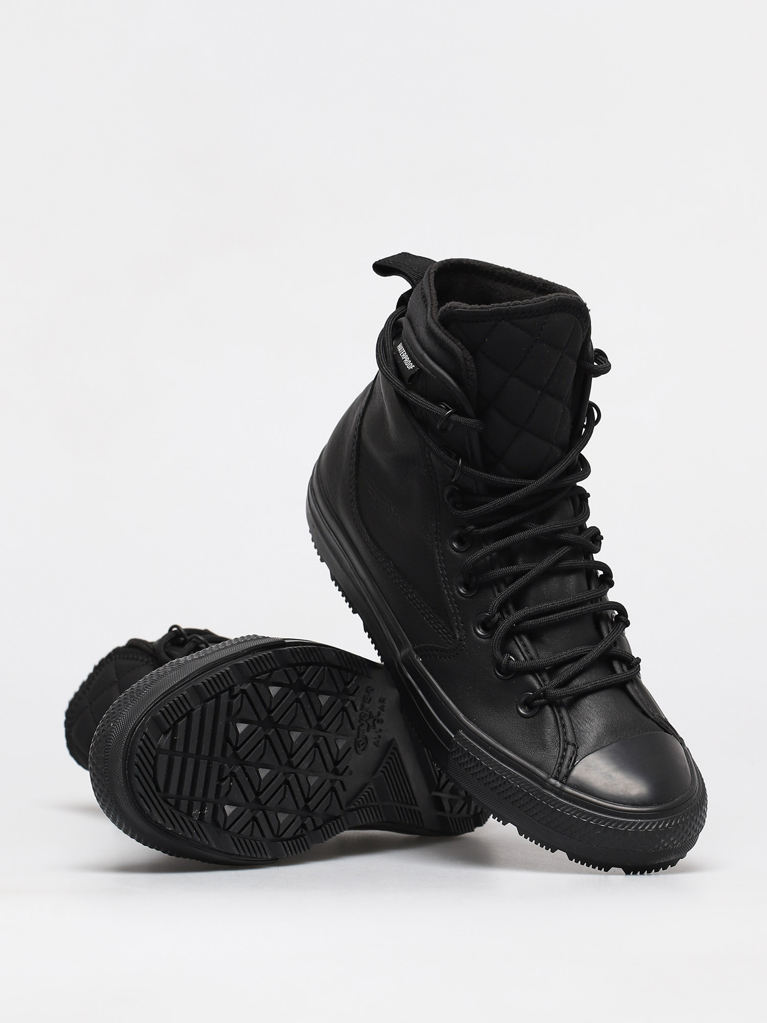 Converse CTAS All Terrain Leather Shoes (black/black)
