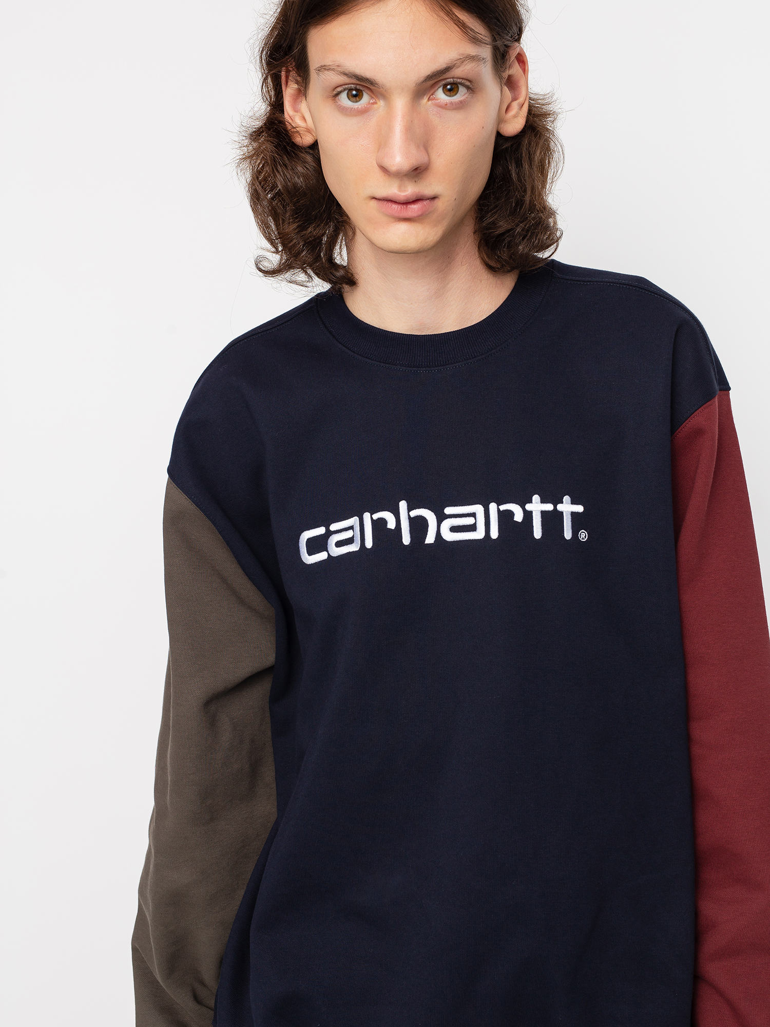 Herren Sweatshirt Carhartt Tricolor Sweatshirt Sweatshirt Carhartt - Main Image