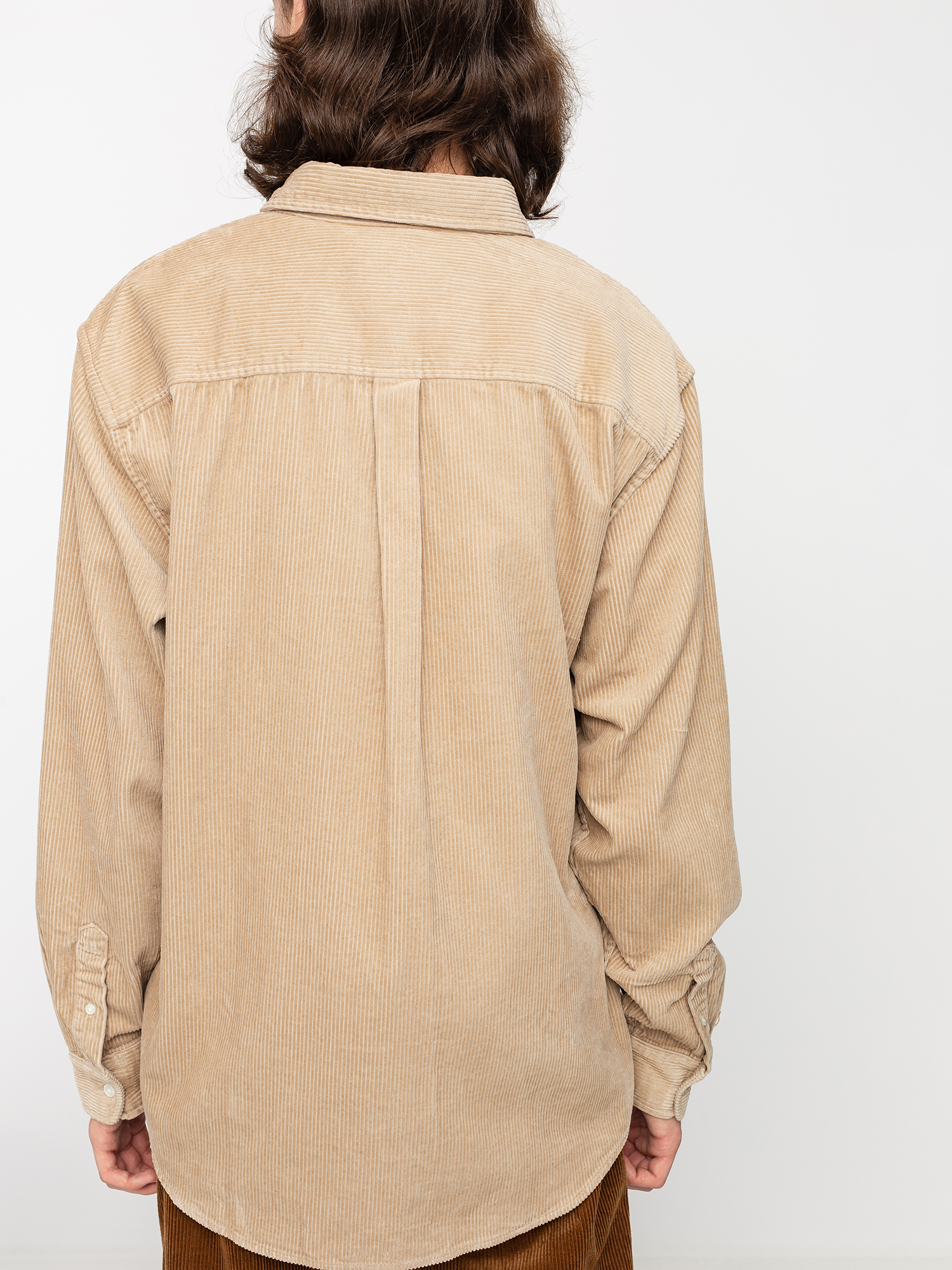 Carhartt WIP Madison Cord Shirt (wall/black)