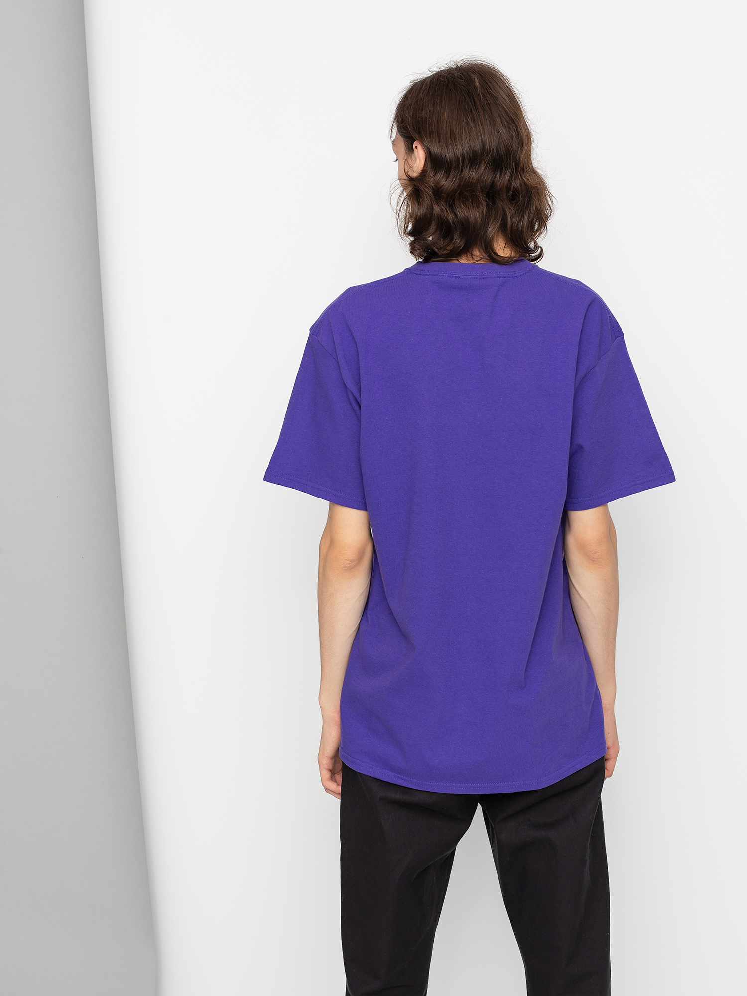 HUF Essentials Box Logo T-shirt - violet (purple)