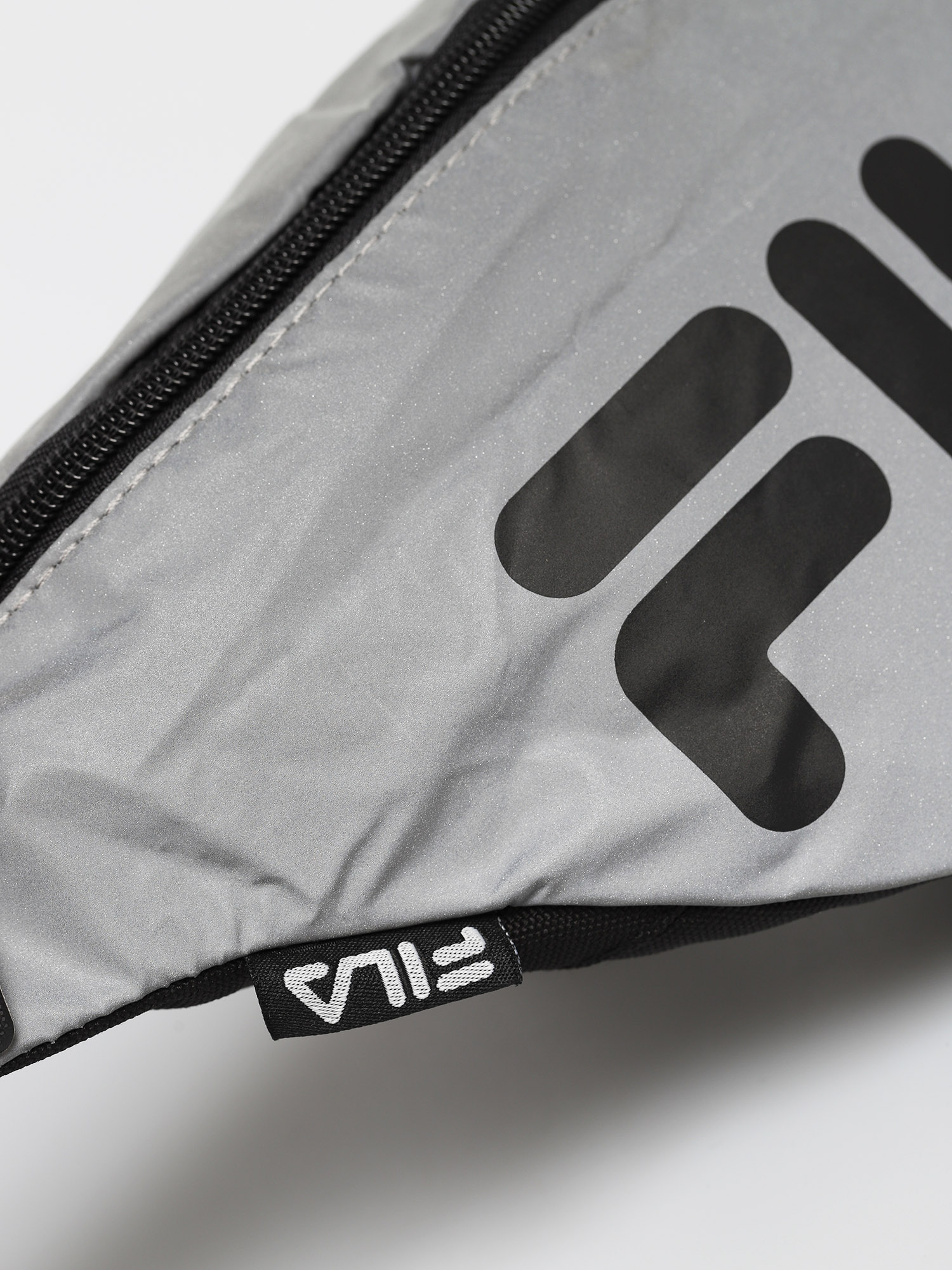 Fila Waist Bag Slim Reflective Gürteltasche (silver reflective)