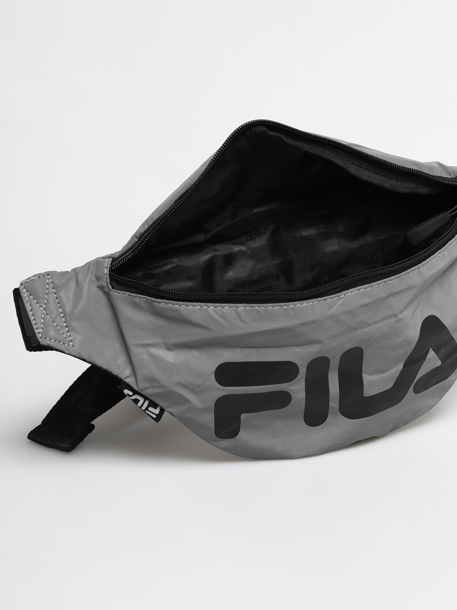 Fila Waist Bag Slim Reflective Gürteltasche (silver reflective)