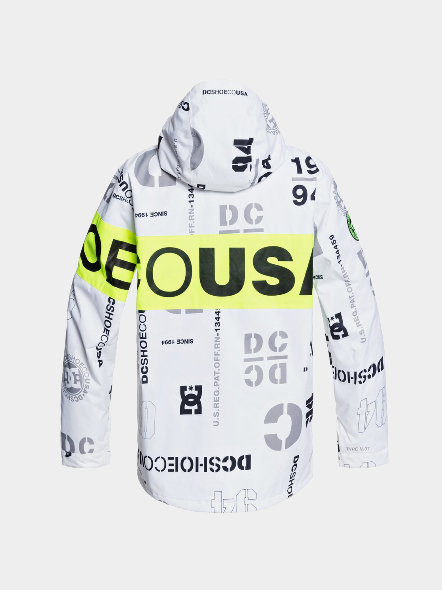 Mens DC Propaganda Snowboard jacket (syndicate white)