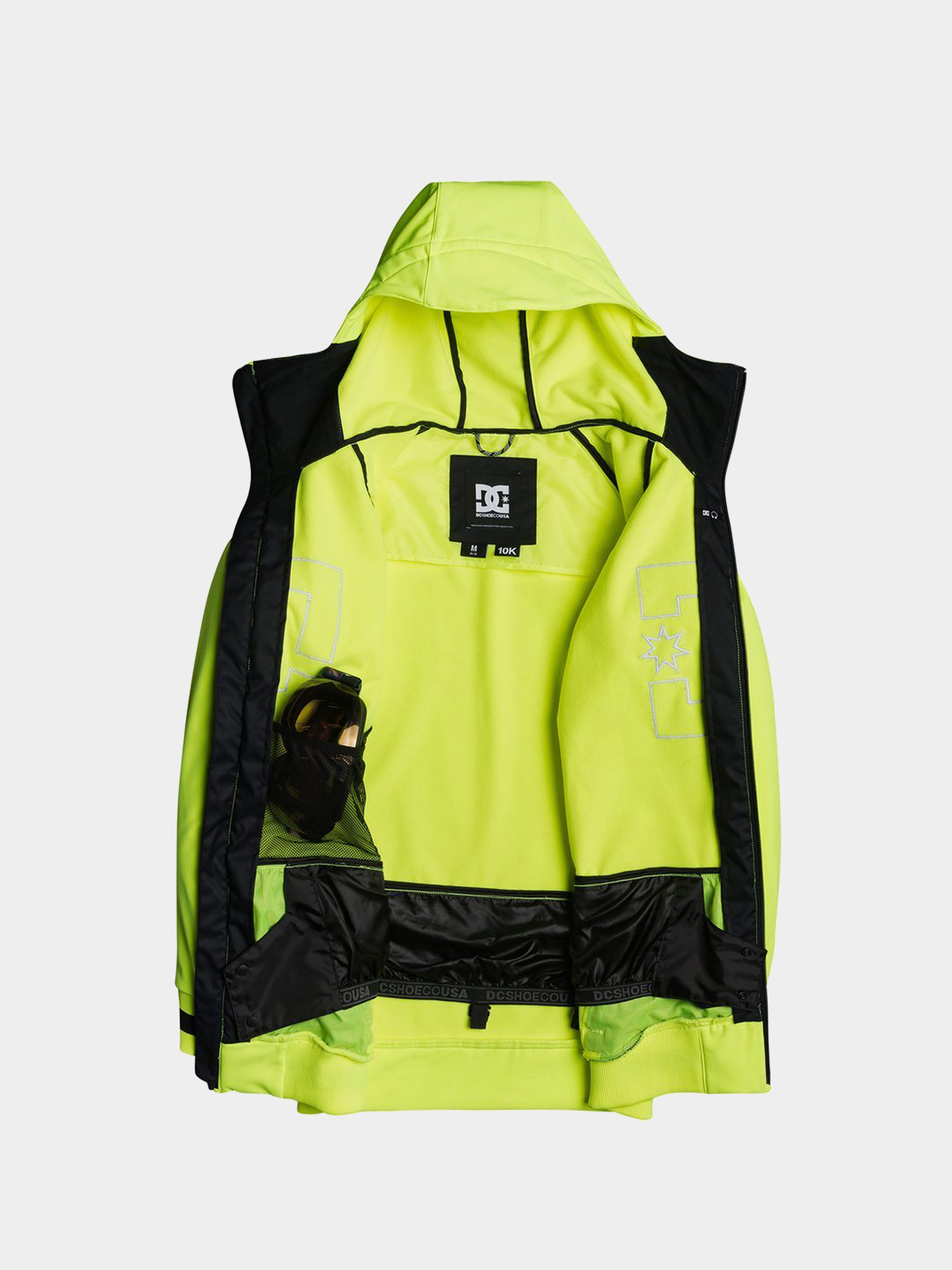 Mens DC Spectrum Snowboard jacket (safety yellow)
