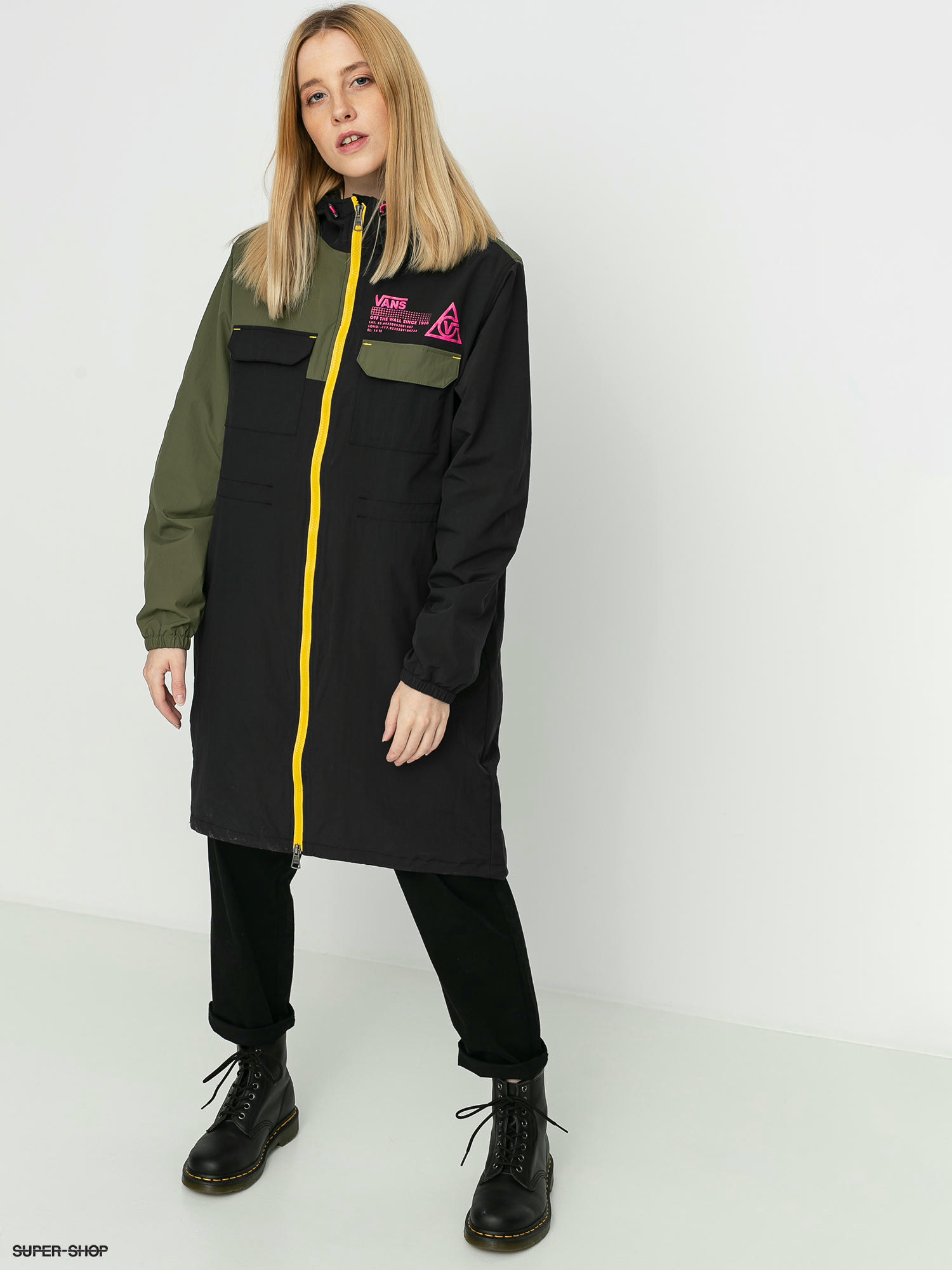 vans 66 supply long anorak