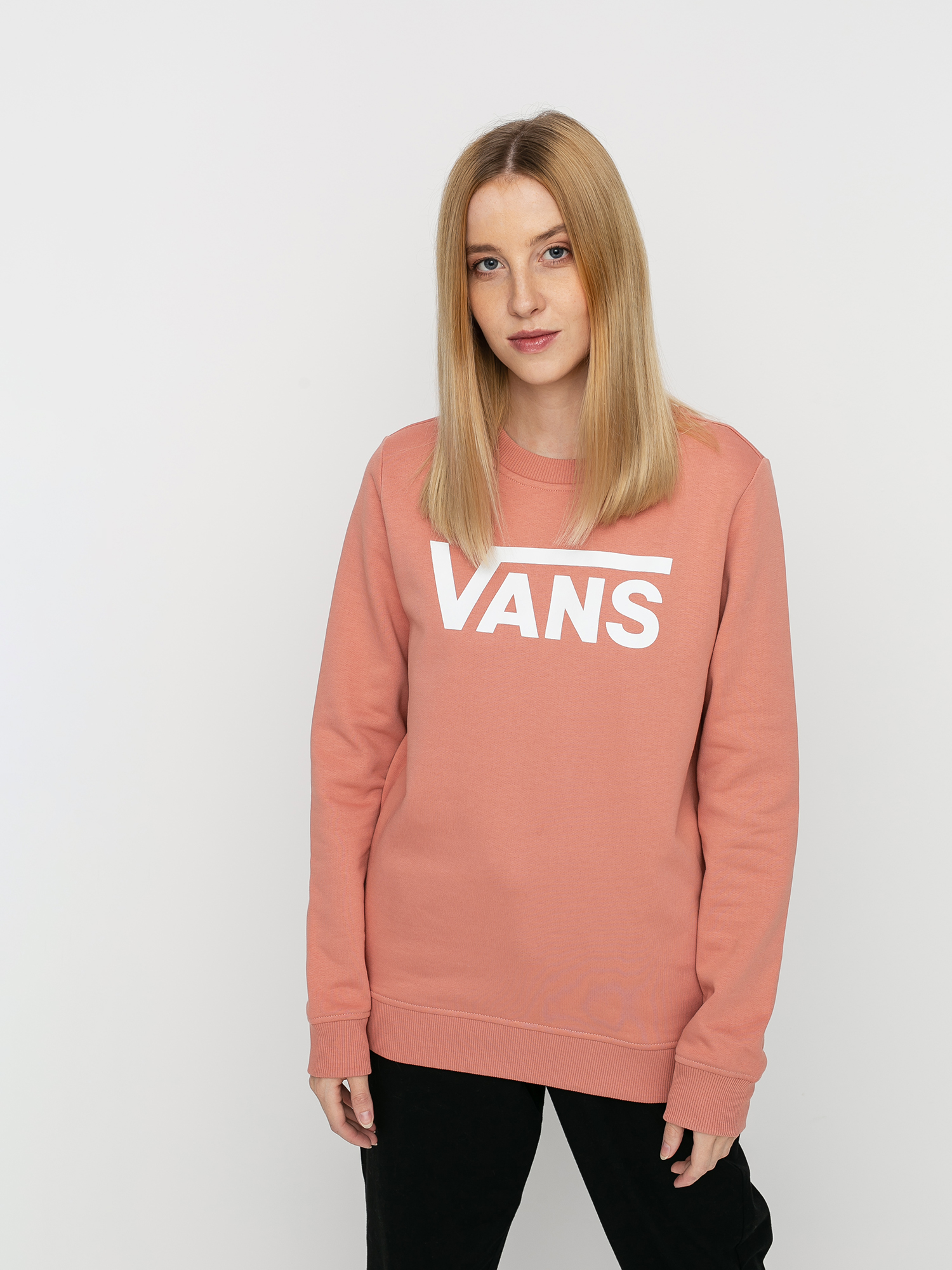 Vans Classic V Sweatshirt Wmn pink (rose dawn)
