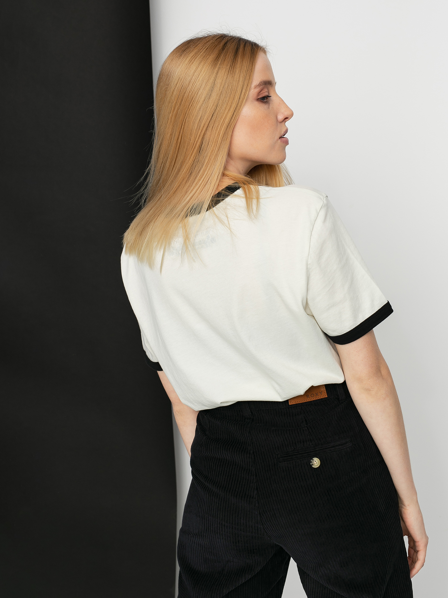 Volcom Truly Ringer T-shirt Wmn (mist)