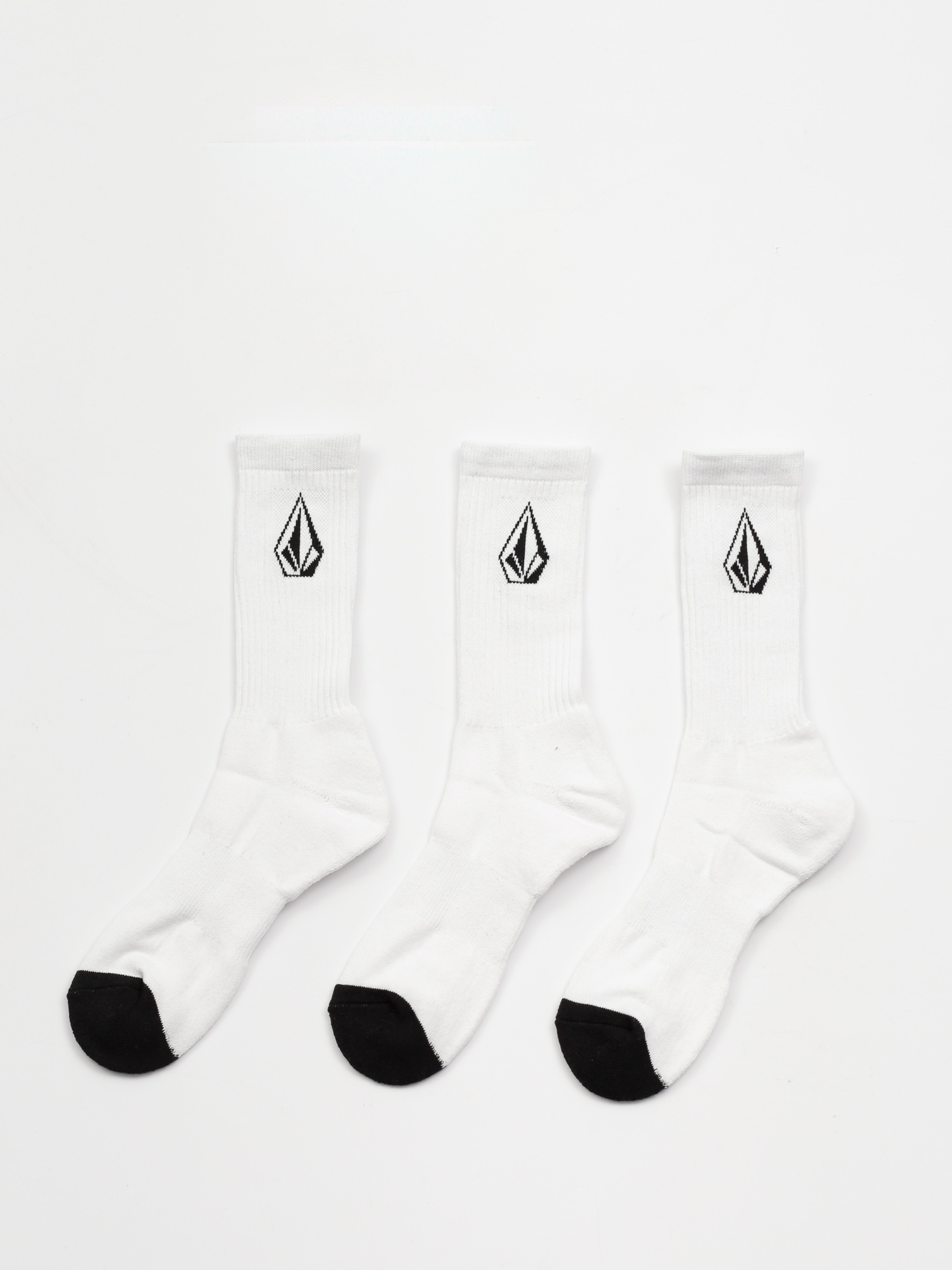 Volcom Full Stone Sock 3Pk Socks (white)