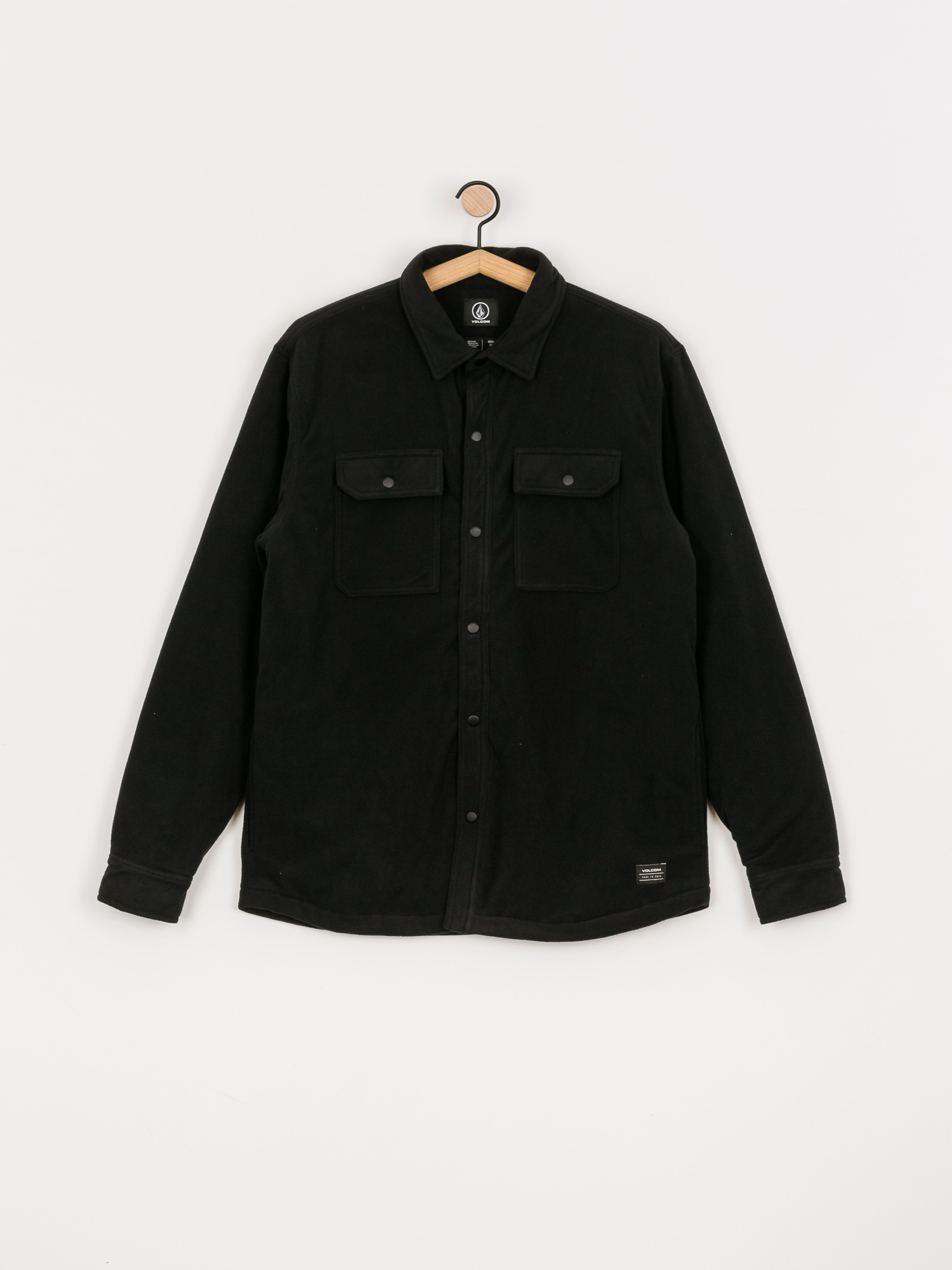 Volcom Bower Polar Fleece Jacke (black)