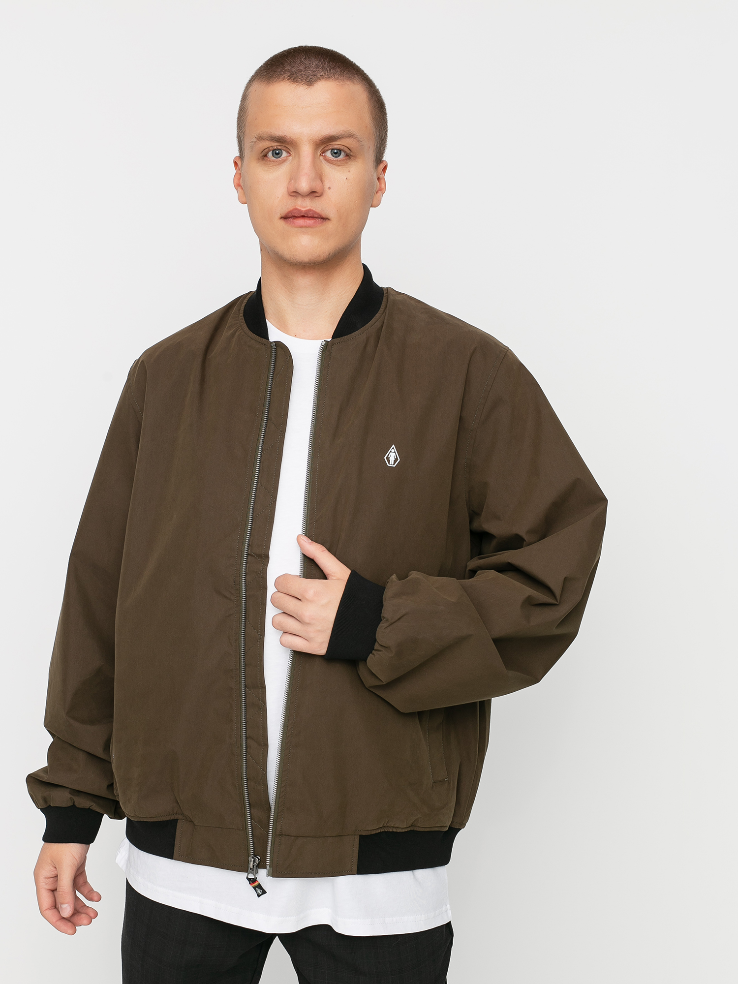 Volcom X Girl Skateboards Jacket (brolive)