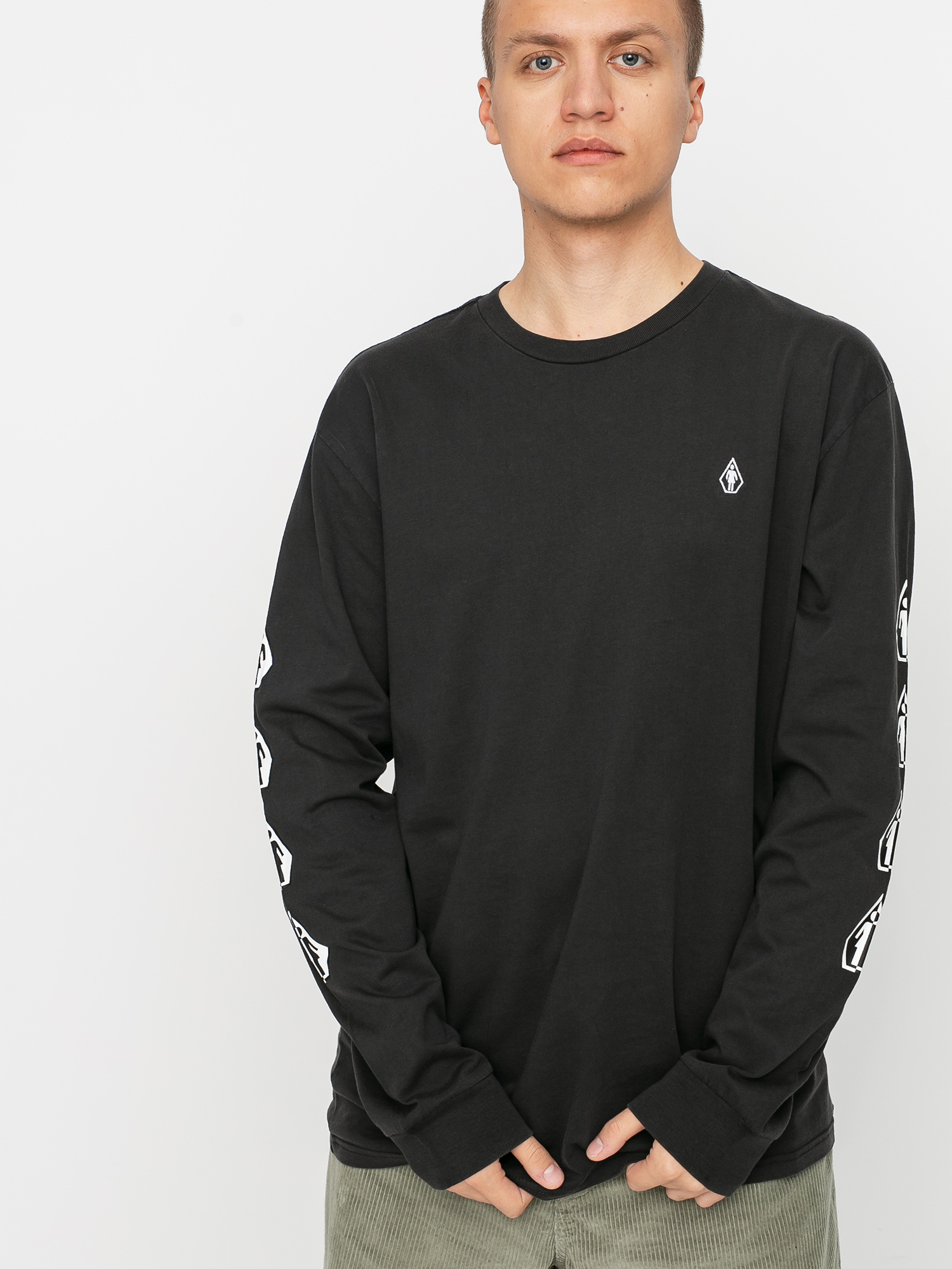 Volcom X Girl Skateboards Deadly Girl Longsleeve (black)