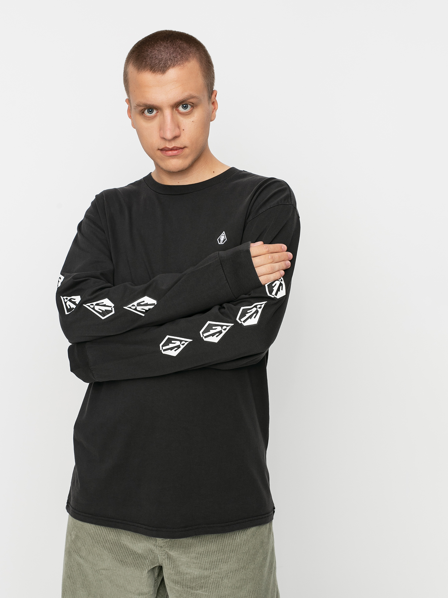 Volcom X Girl Skateboards Deadly Girl Longsleeve (black)