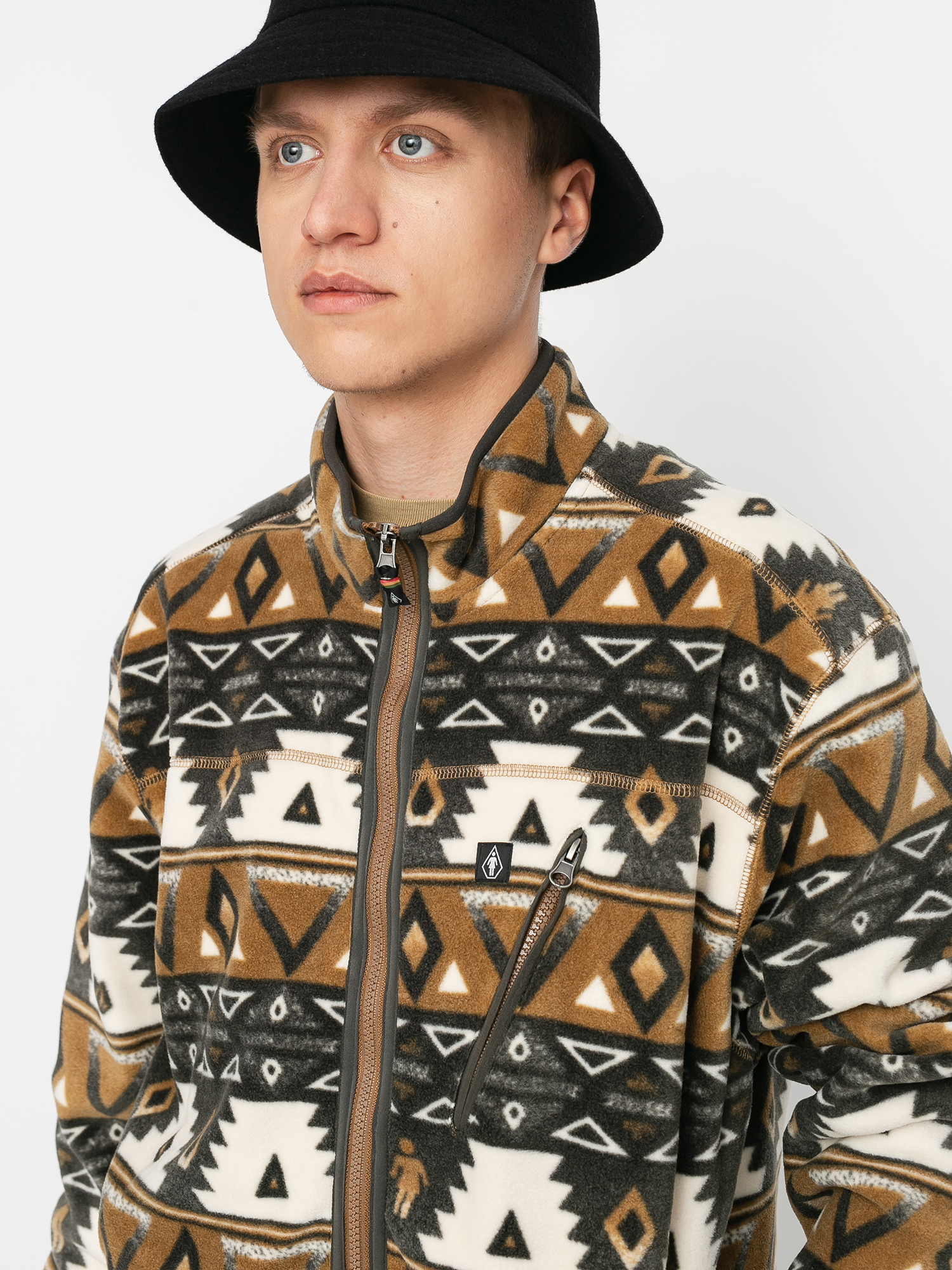 Volcom X Girl Skateboards Plr ZHD Hoodie (prt print)