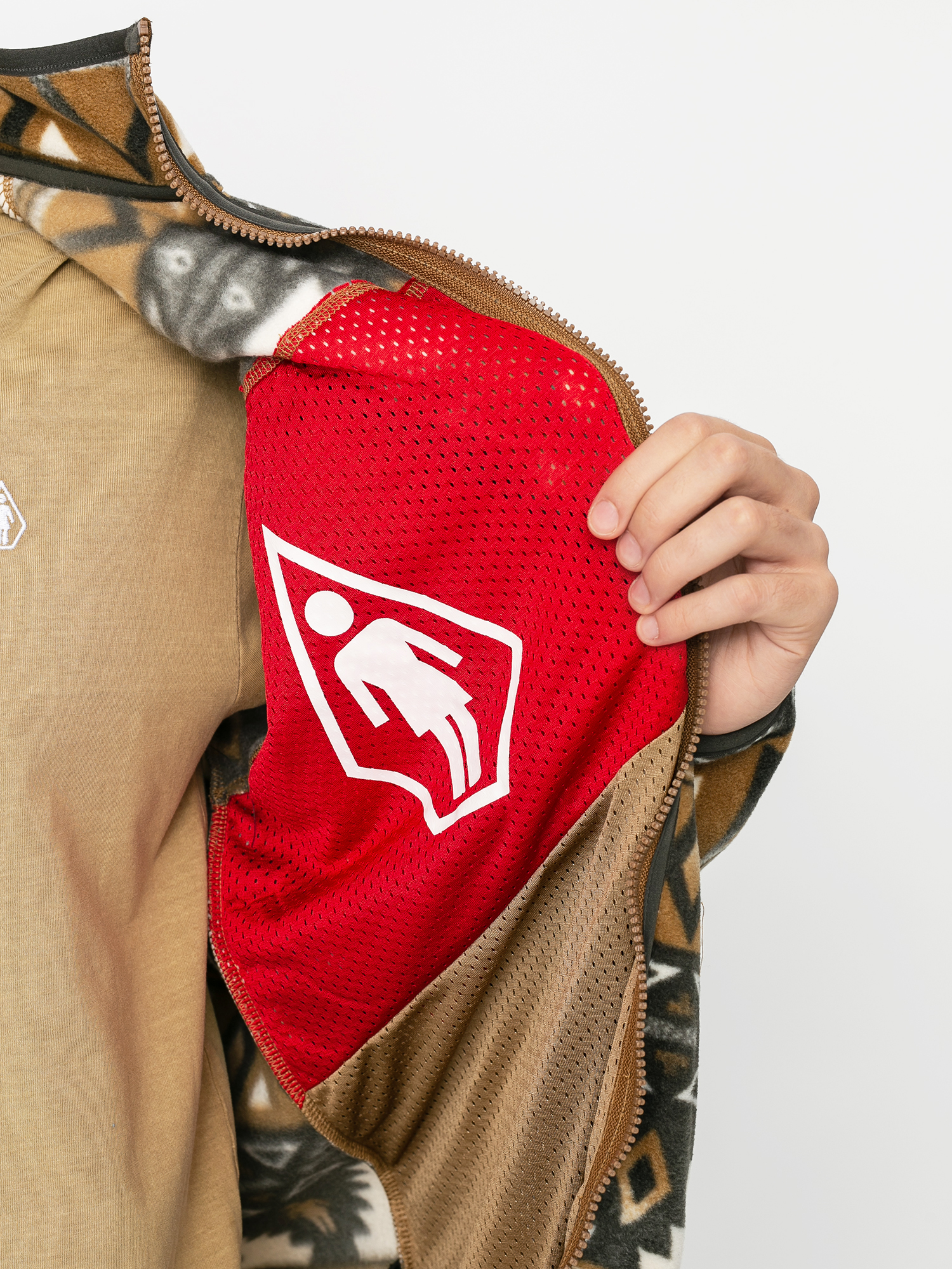 Volcom X Girl Skateboards Plr ZHD Hoodie (prt print)