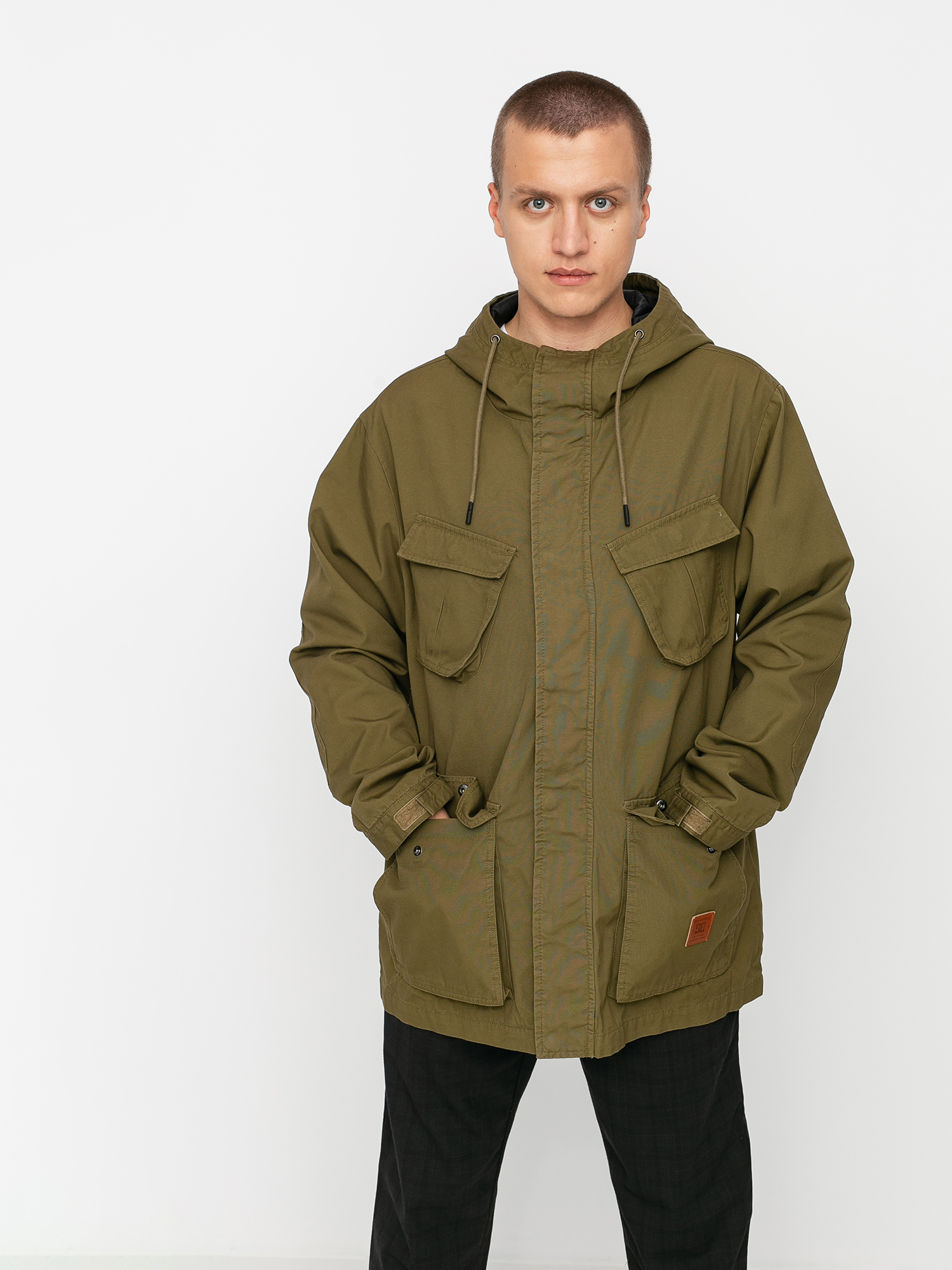 DC Mens Boxy Parka Jacket