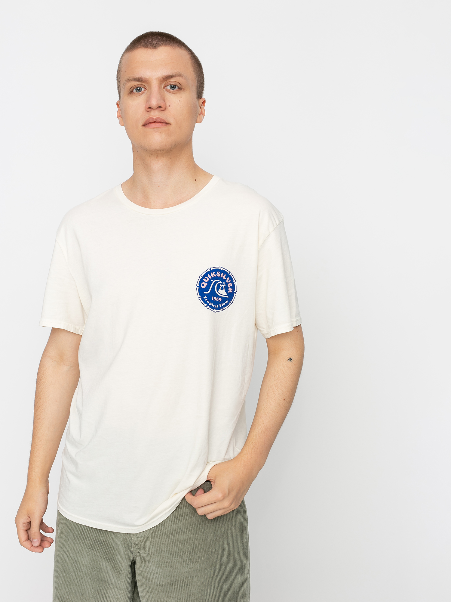 Quiksilver Devils Wink T-shirt (snow white)