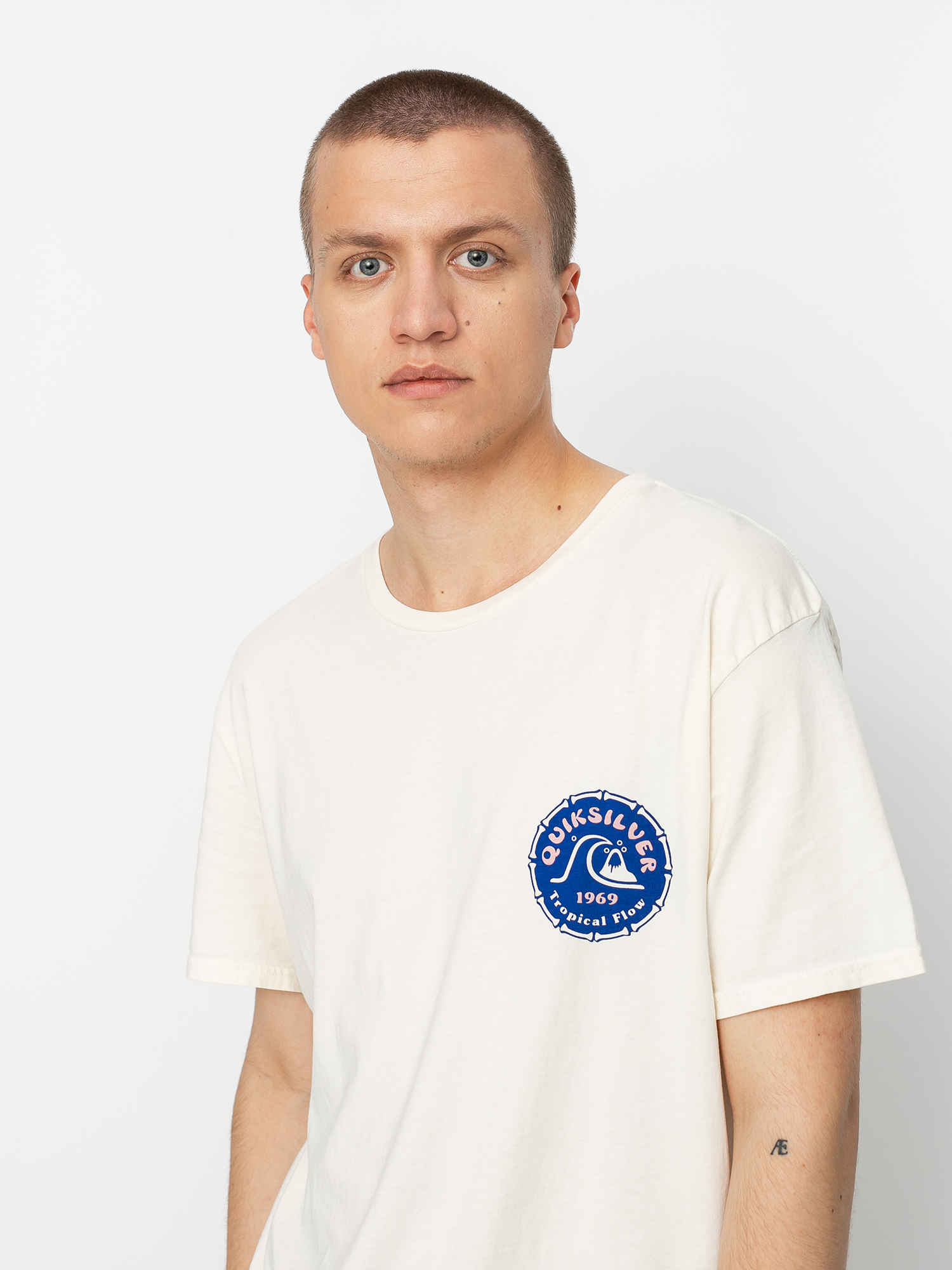 Quiksilver Devils Wink T-shirt (snow white)