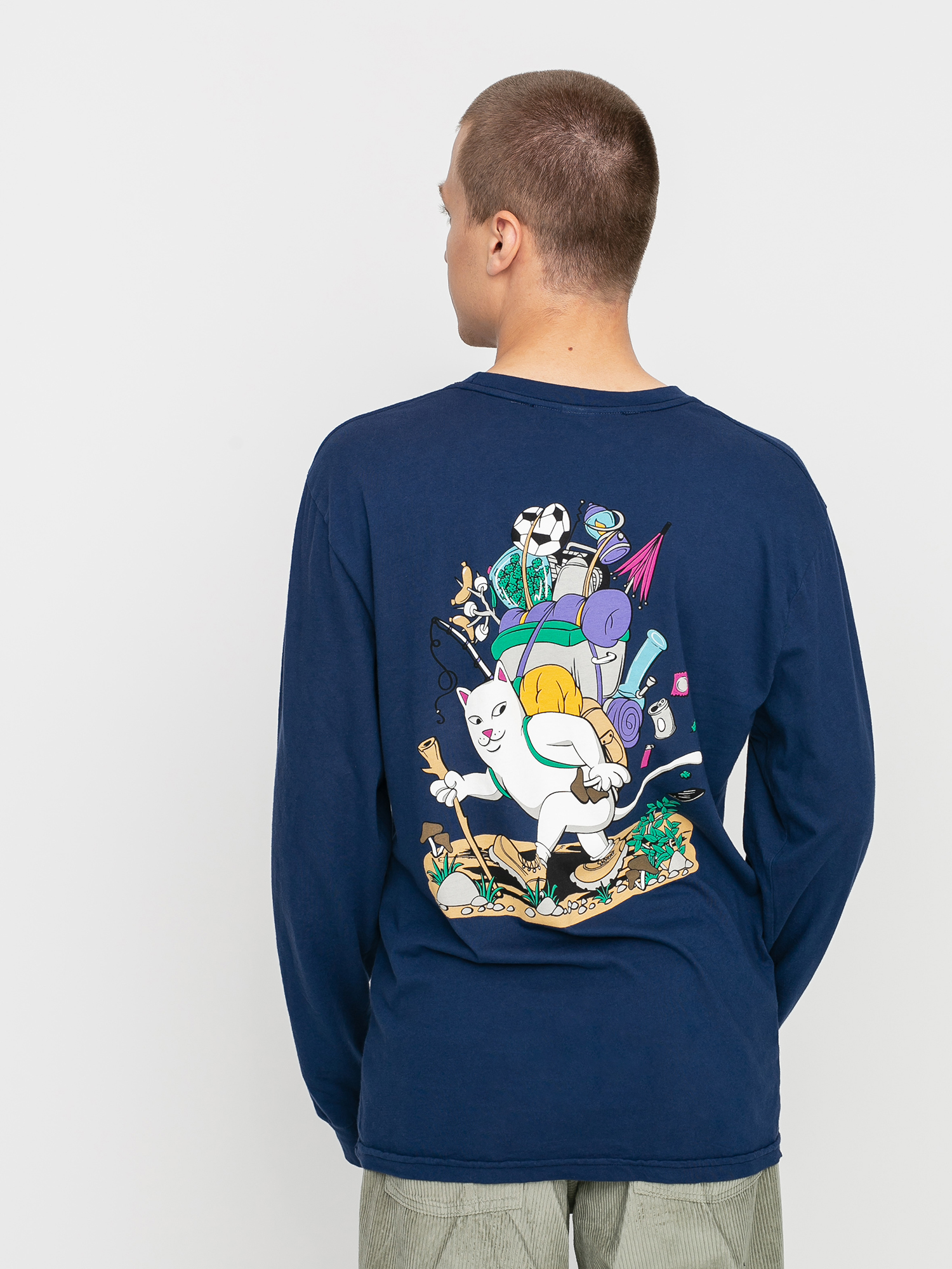 RipNDip Hiker Nerm Longsleeve navy blue (navy)