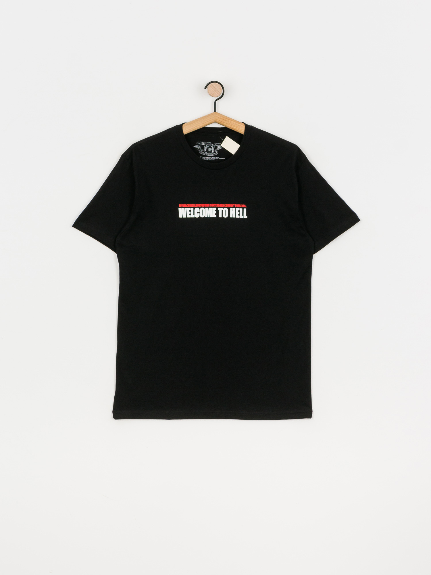 Toy Machine Welcome To Hell T-Shirt (black)