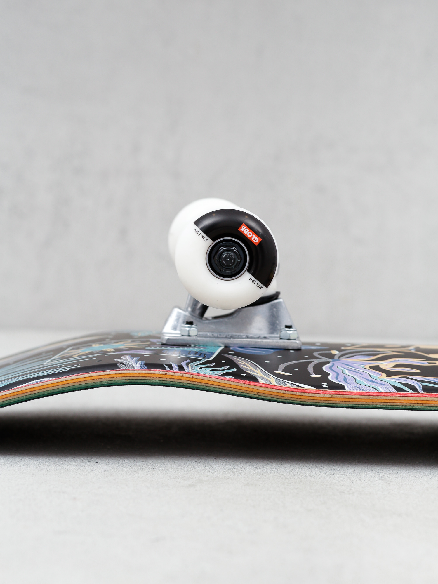 Globe G1 Stay Tuned Skateboard (black)