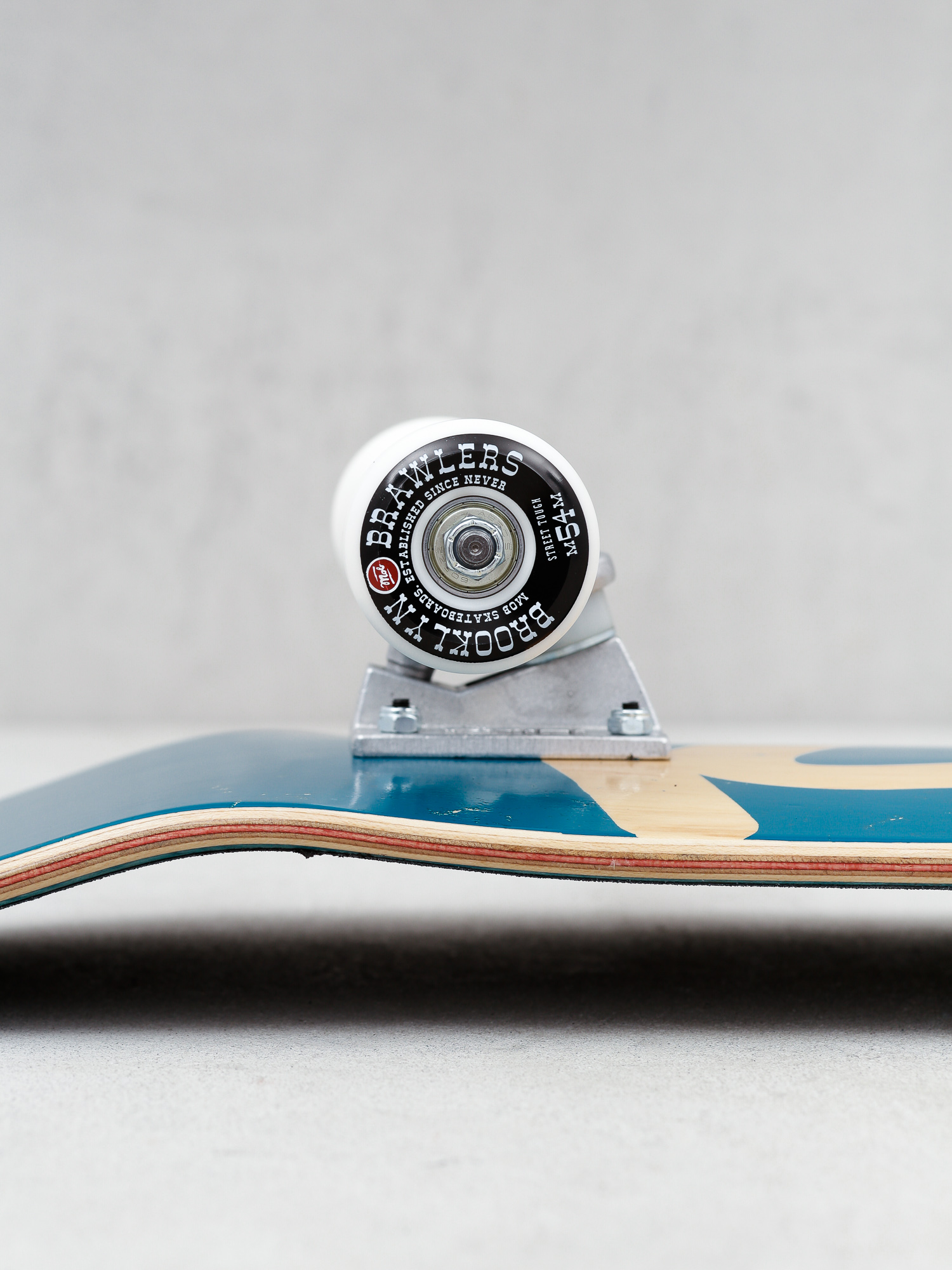 Mob Skateboards Tag Logo Skateboard (ocean)