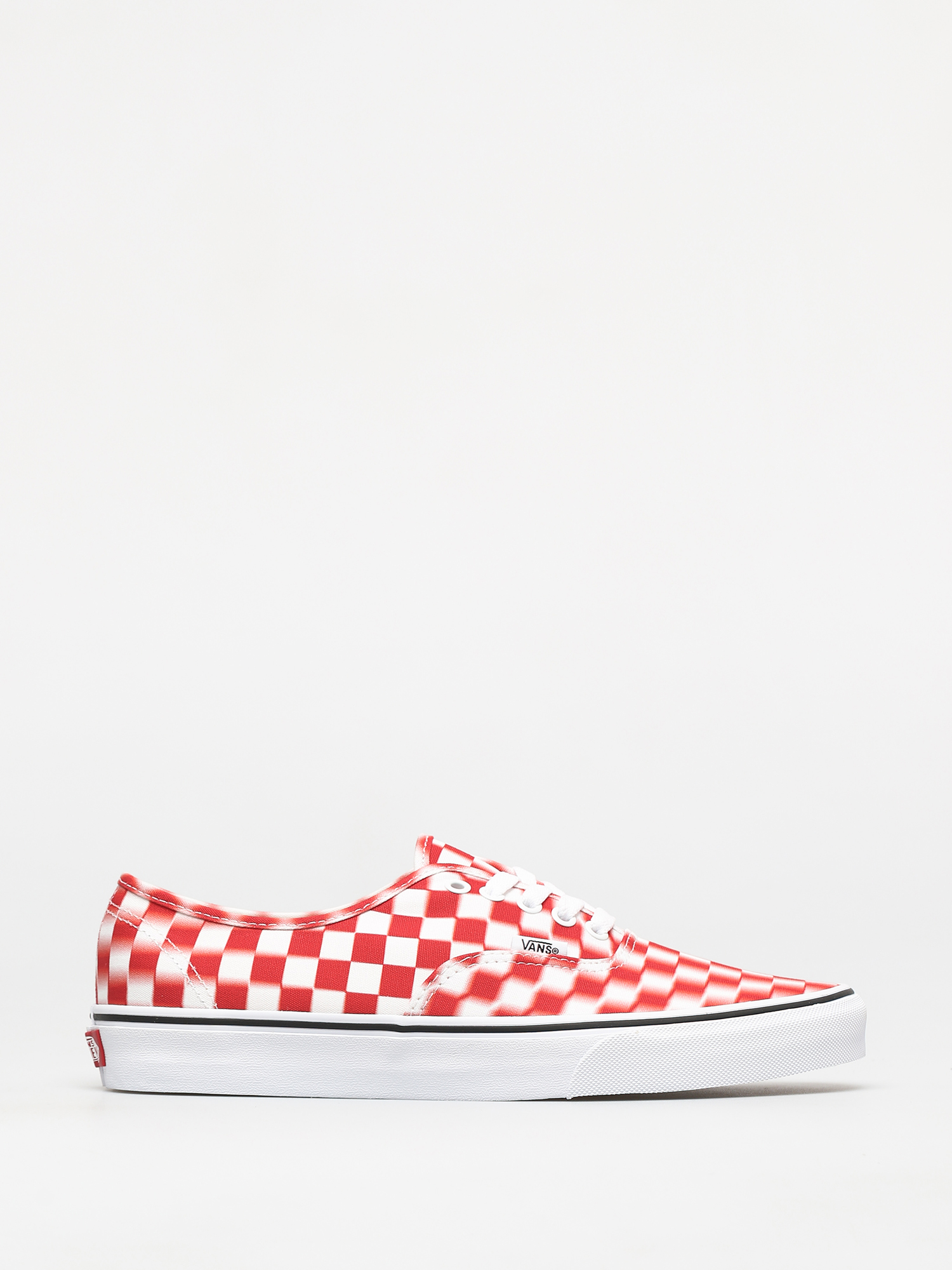 Vans Authentic Schuhe (blur check/true white/red)