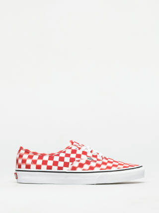 Vans Authentic Shoes (blur check/true white/red)