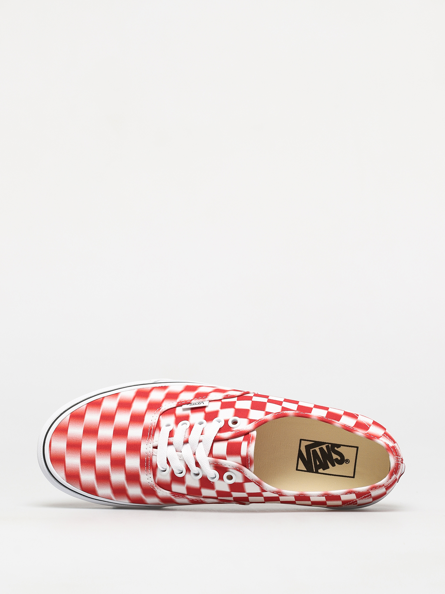 vans checkered blurred