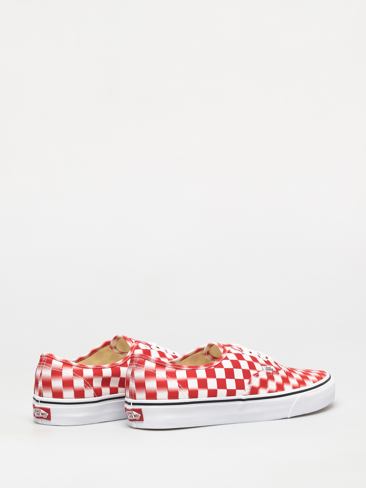 Vans Authentic Schuhe (blur check/true white/red)