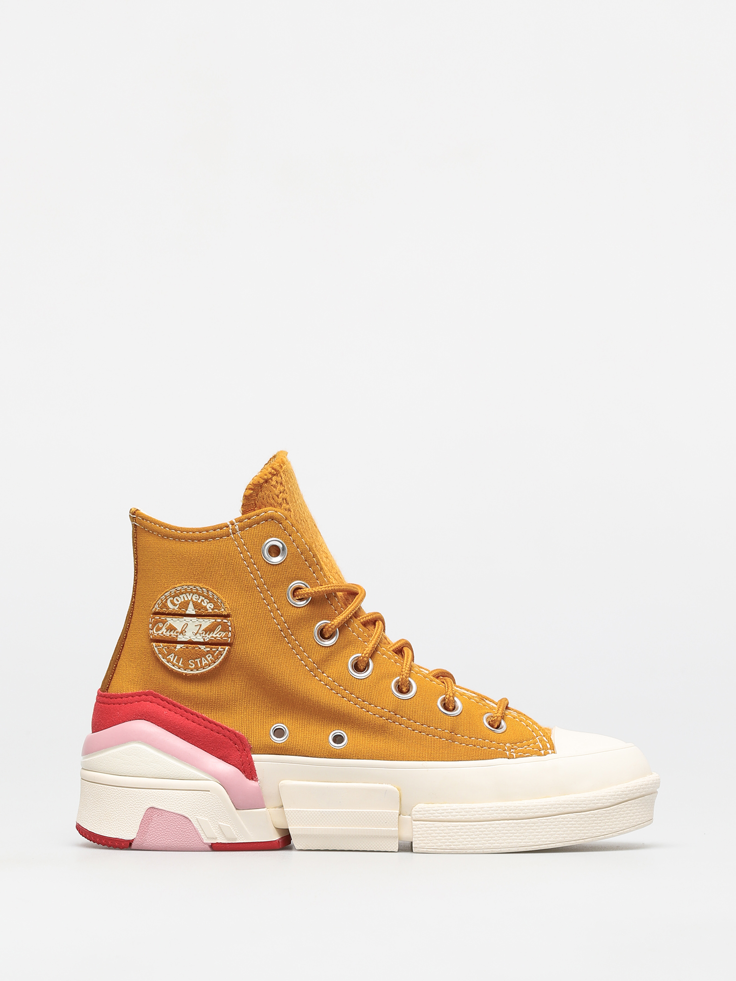 Converse CPX70 Shoes Wmn - brown (saffron yellow/university red)