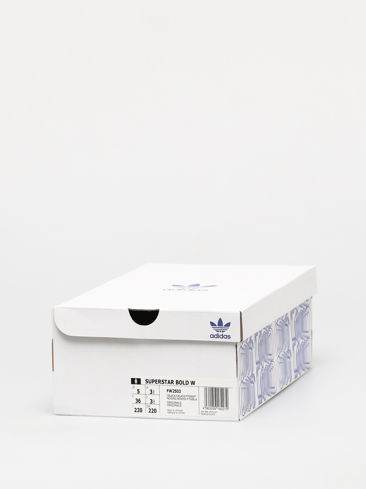 adidas Originals Superstar Bold Schuhe Wmn (cblack/cblack/ftwwht)