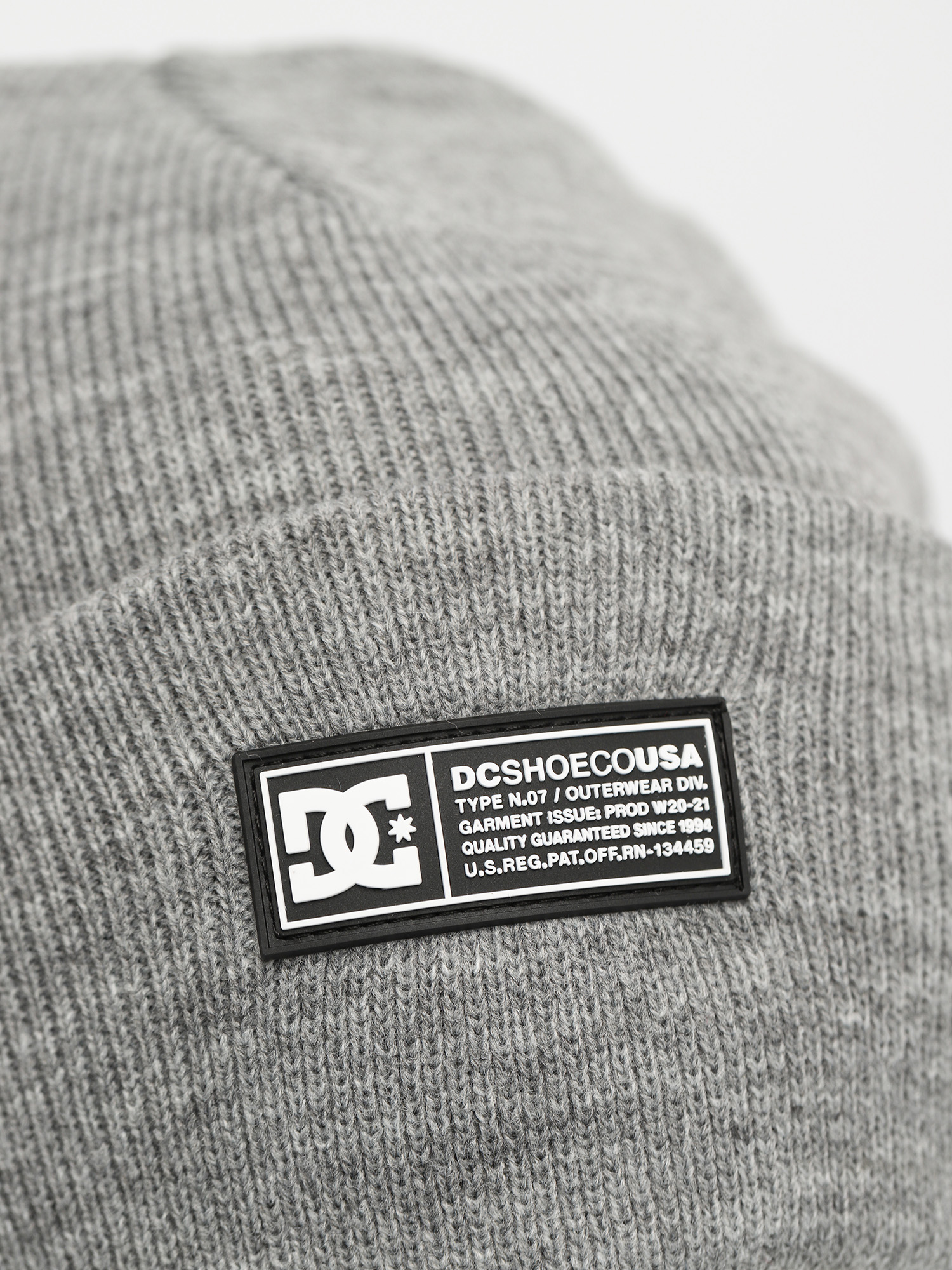 DC Label Beanie (frost gray)