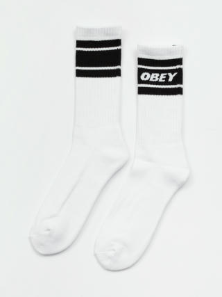 OBEY Cooper II Socks (white/black)