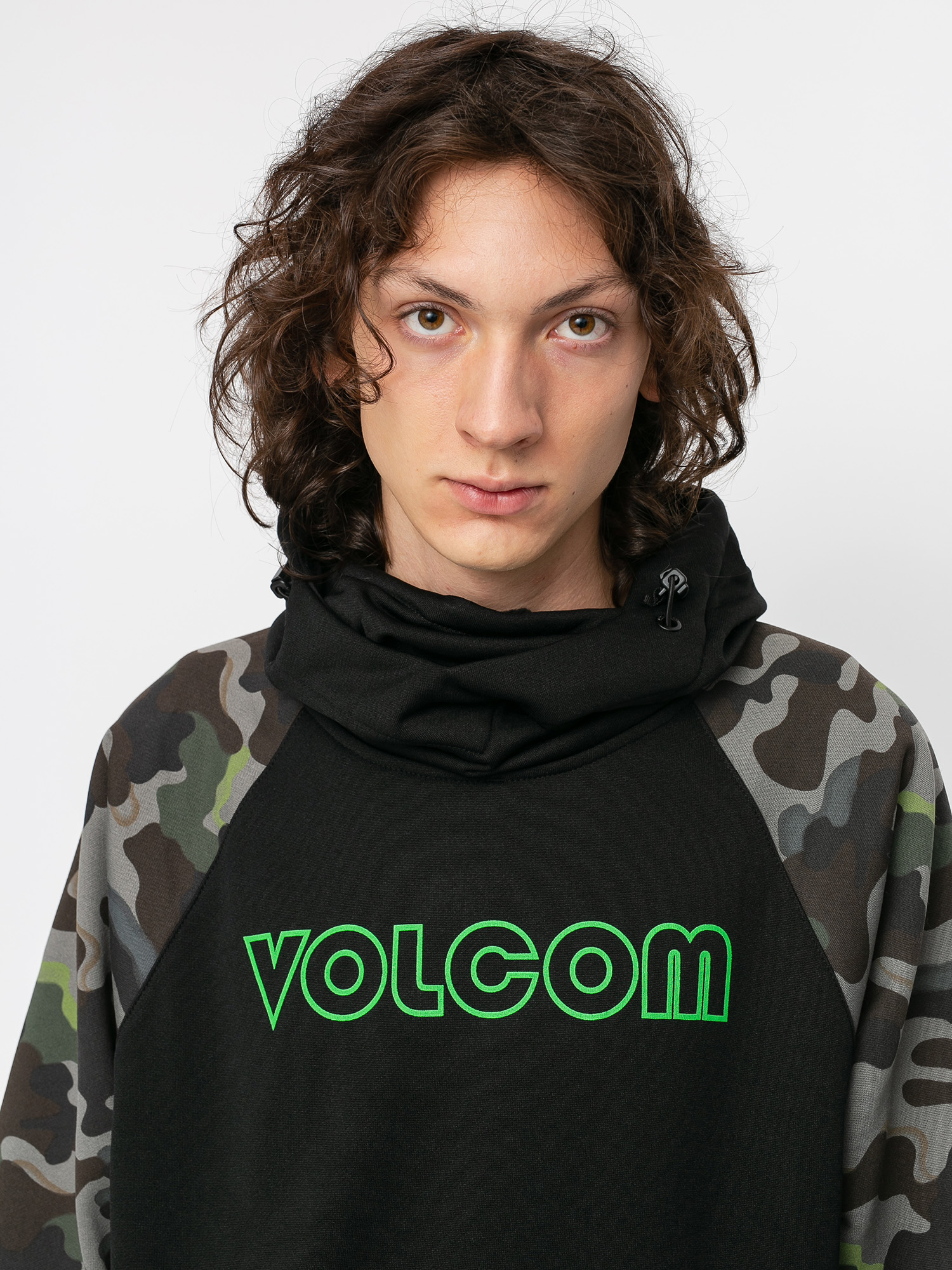 Mens Volcom Hydro Riding HD Active sweatshirt (army)