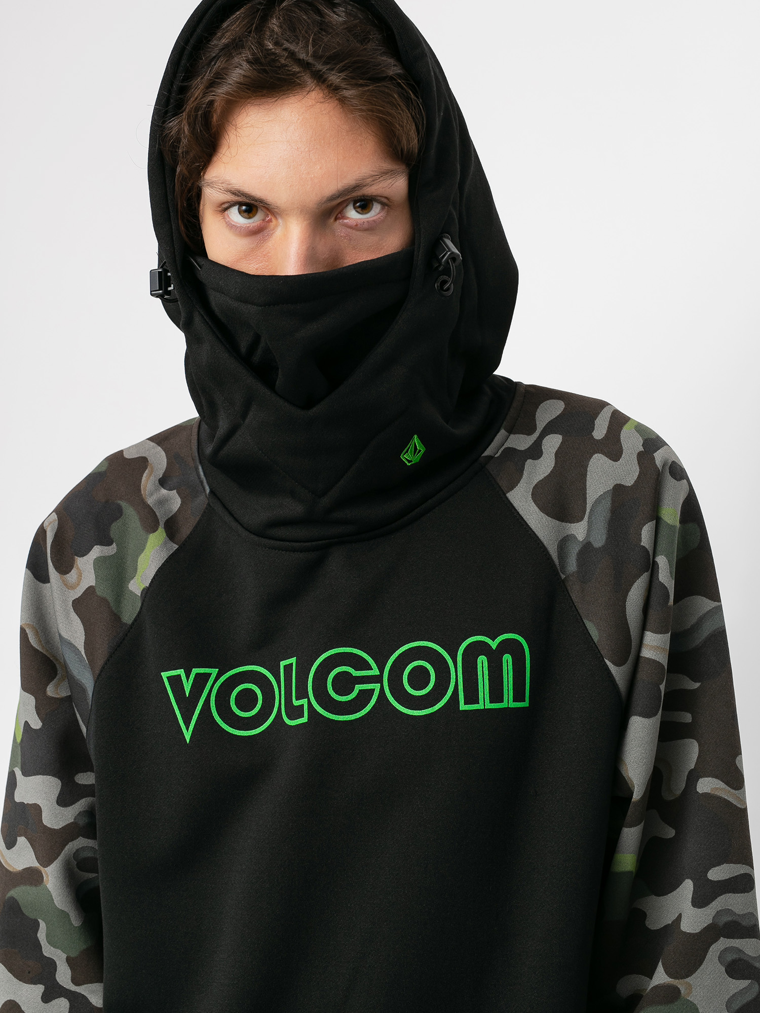Mens Volcom Hydro Riding HD Active sweatshirt (army)