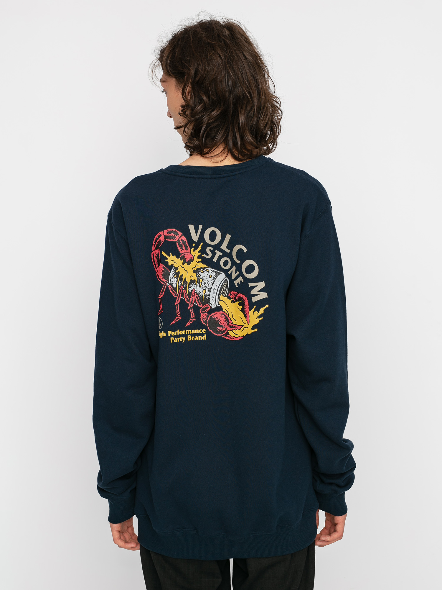 Volcom Merick Crew Sweatshirt (navy)