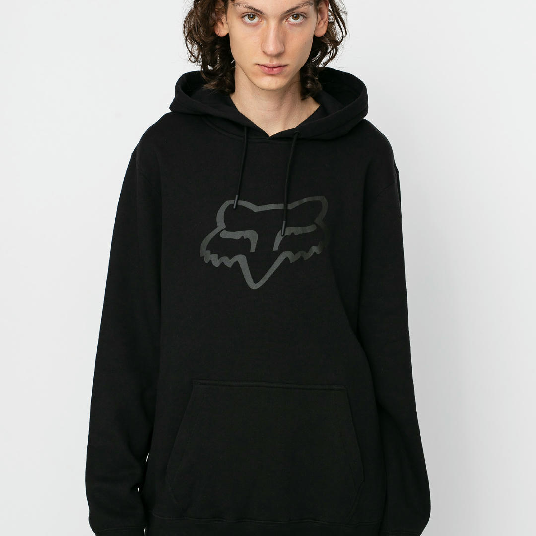 Fox Hoodie Legacy Head HD (black/black)