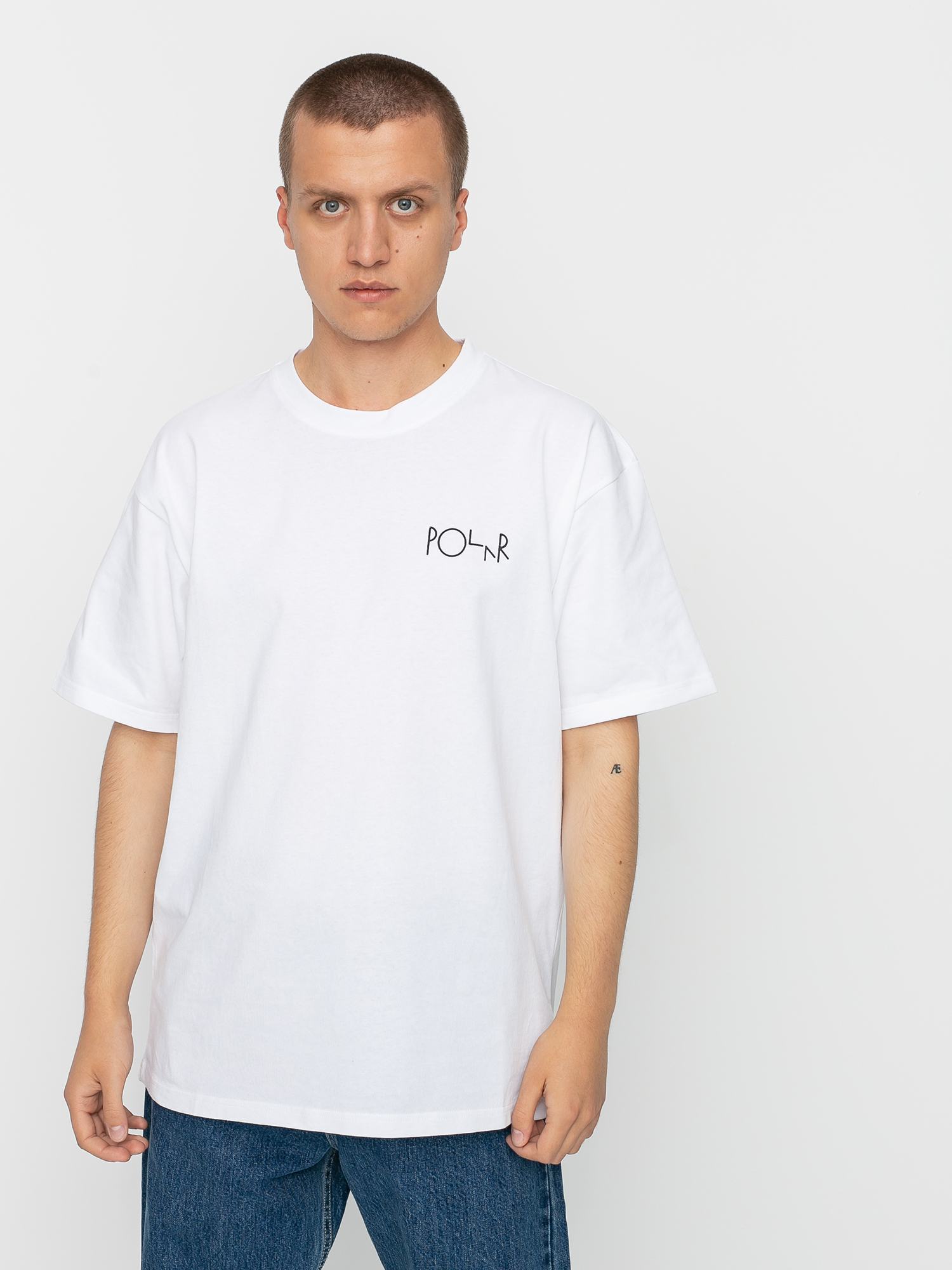 Polar Skate Klez Logo T-shirt (white)