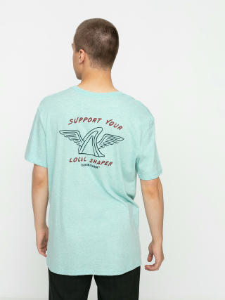 Quiksilver Quik Local Shaper T-shirt (eggshell blue heather)