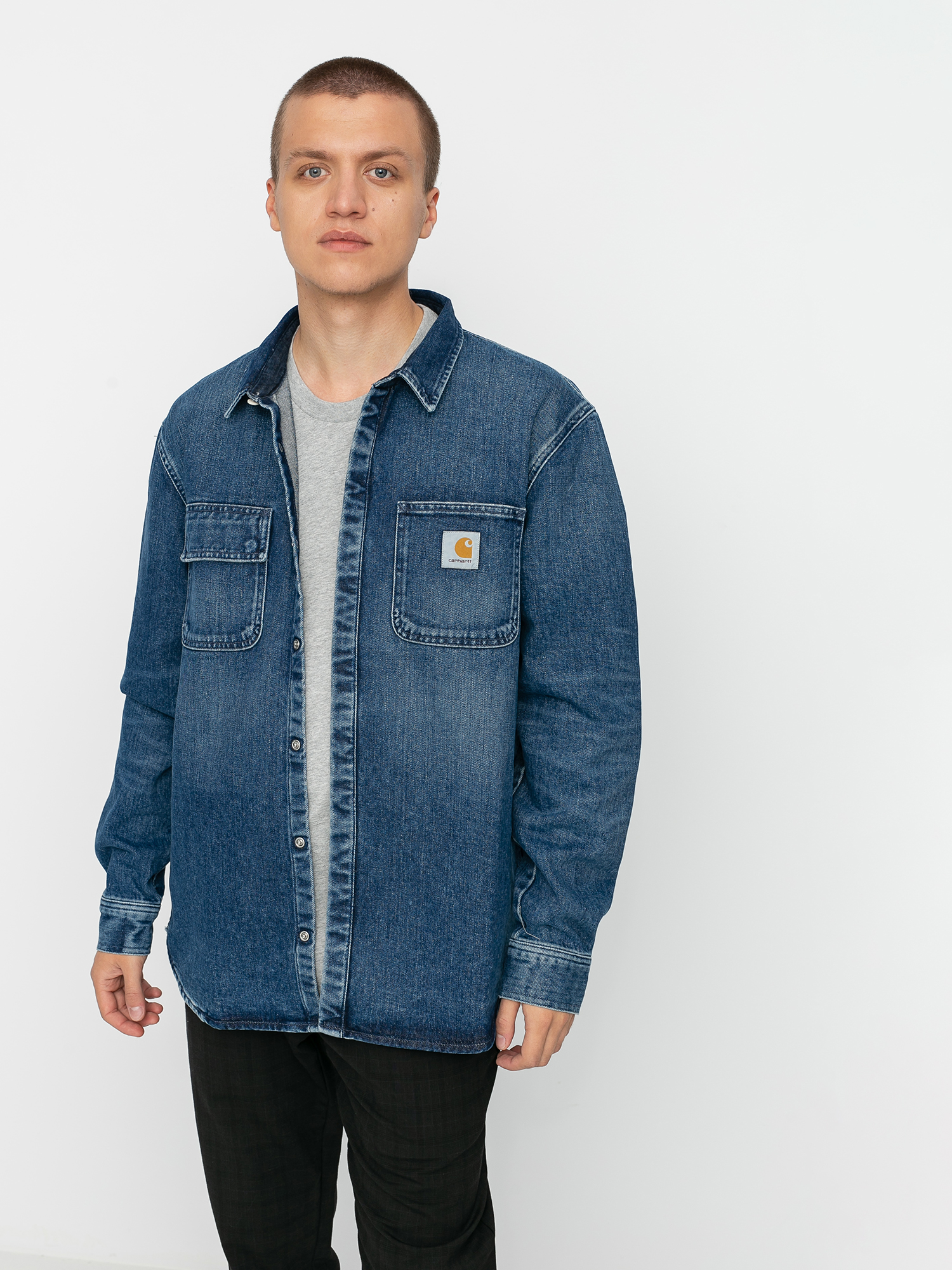 Carhartt WIP Salinac Shirt (blue)