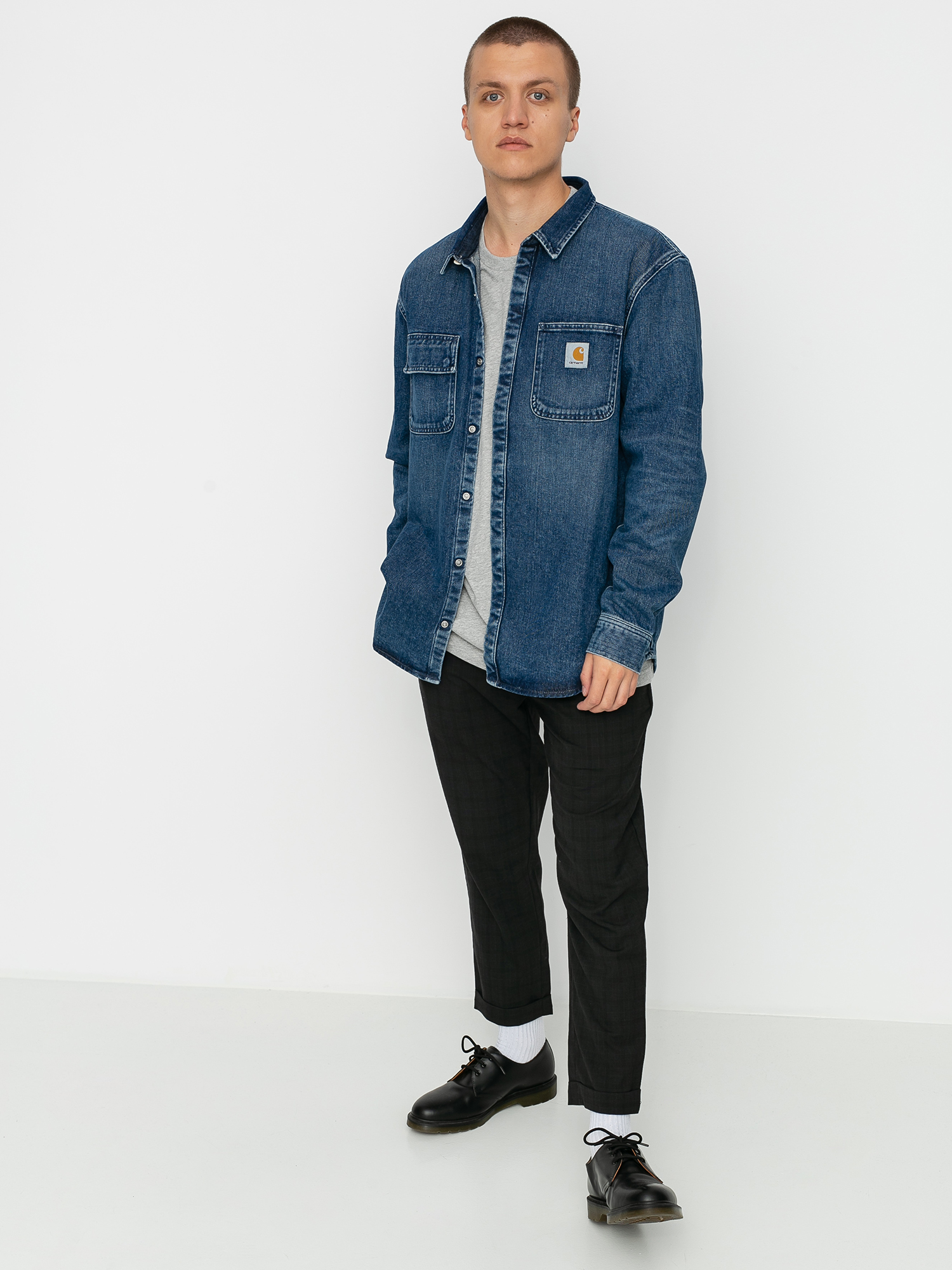 Carhartt WIP Salinac Shirt (blue)