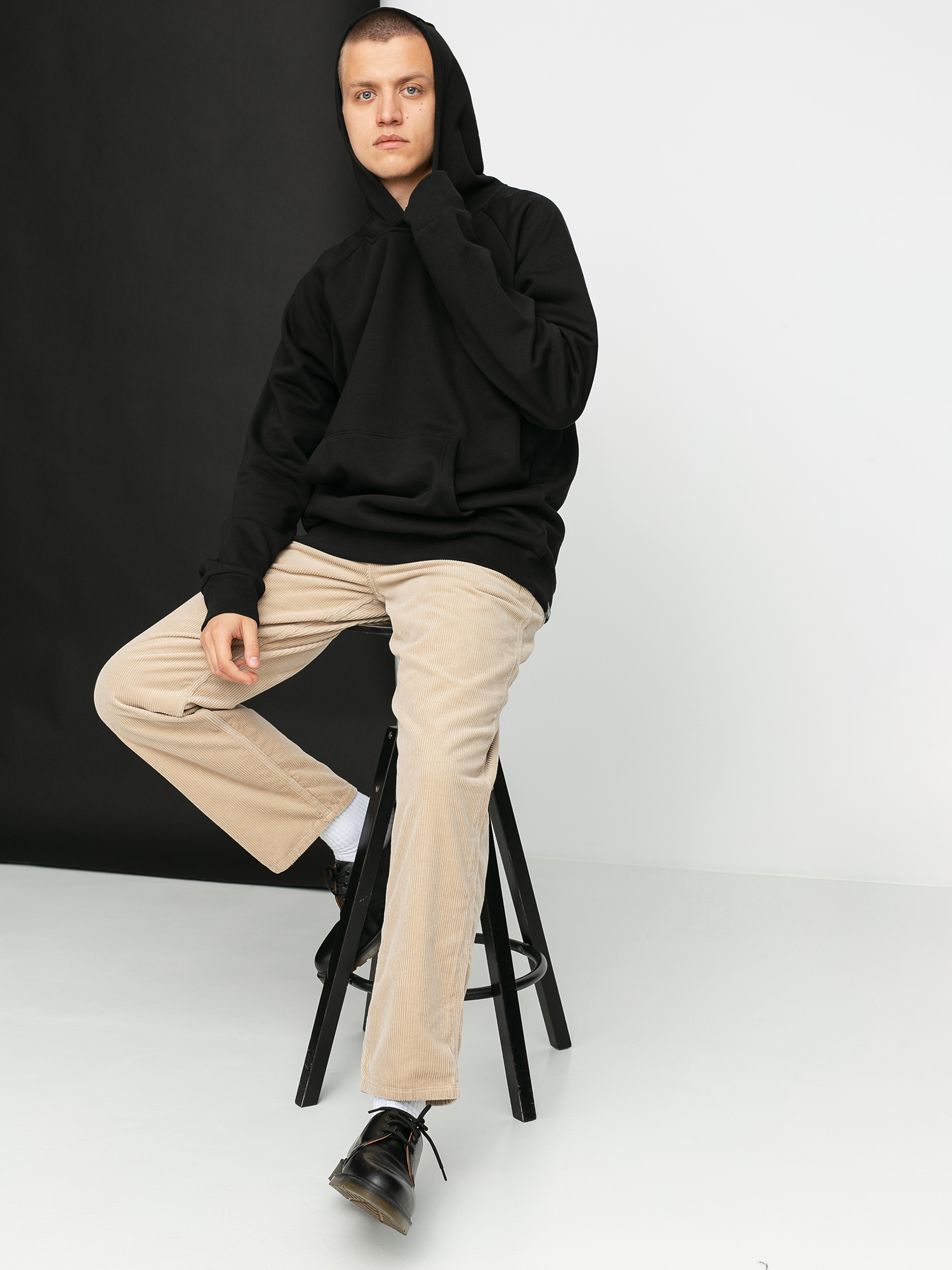 The North Face Raglan Red Box HD Hoodie (black)