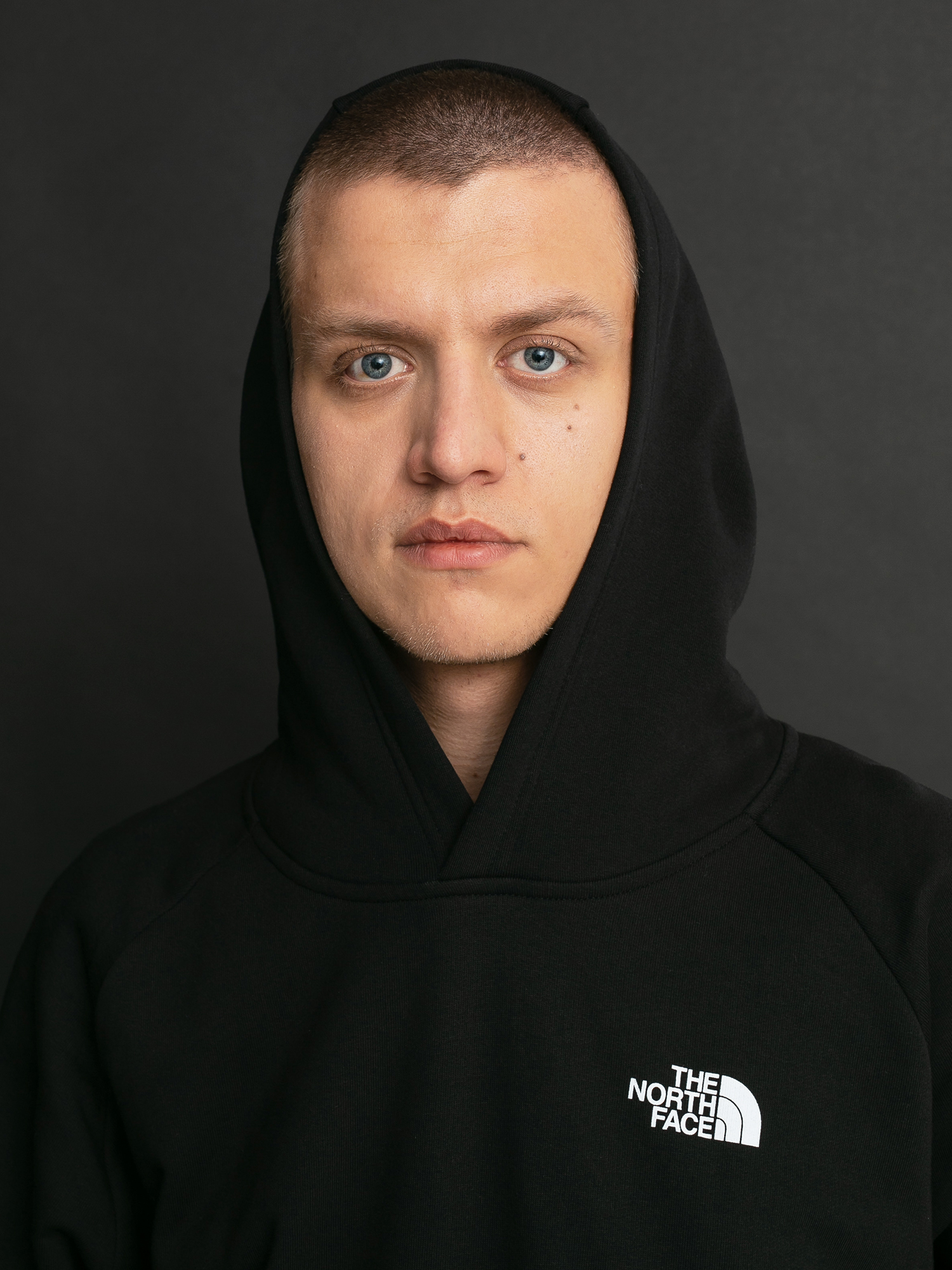 The North Face Raglan Red Box HD Hoodie (black)