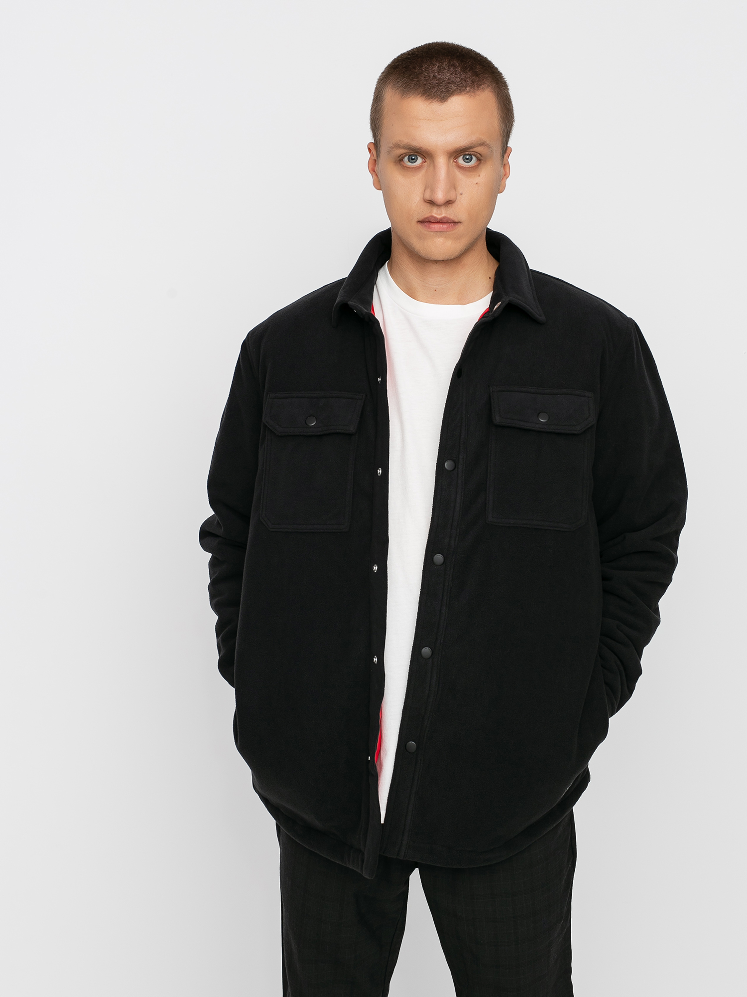 Volcom Bower Polar Fleece Jacke (black)
