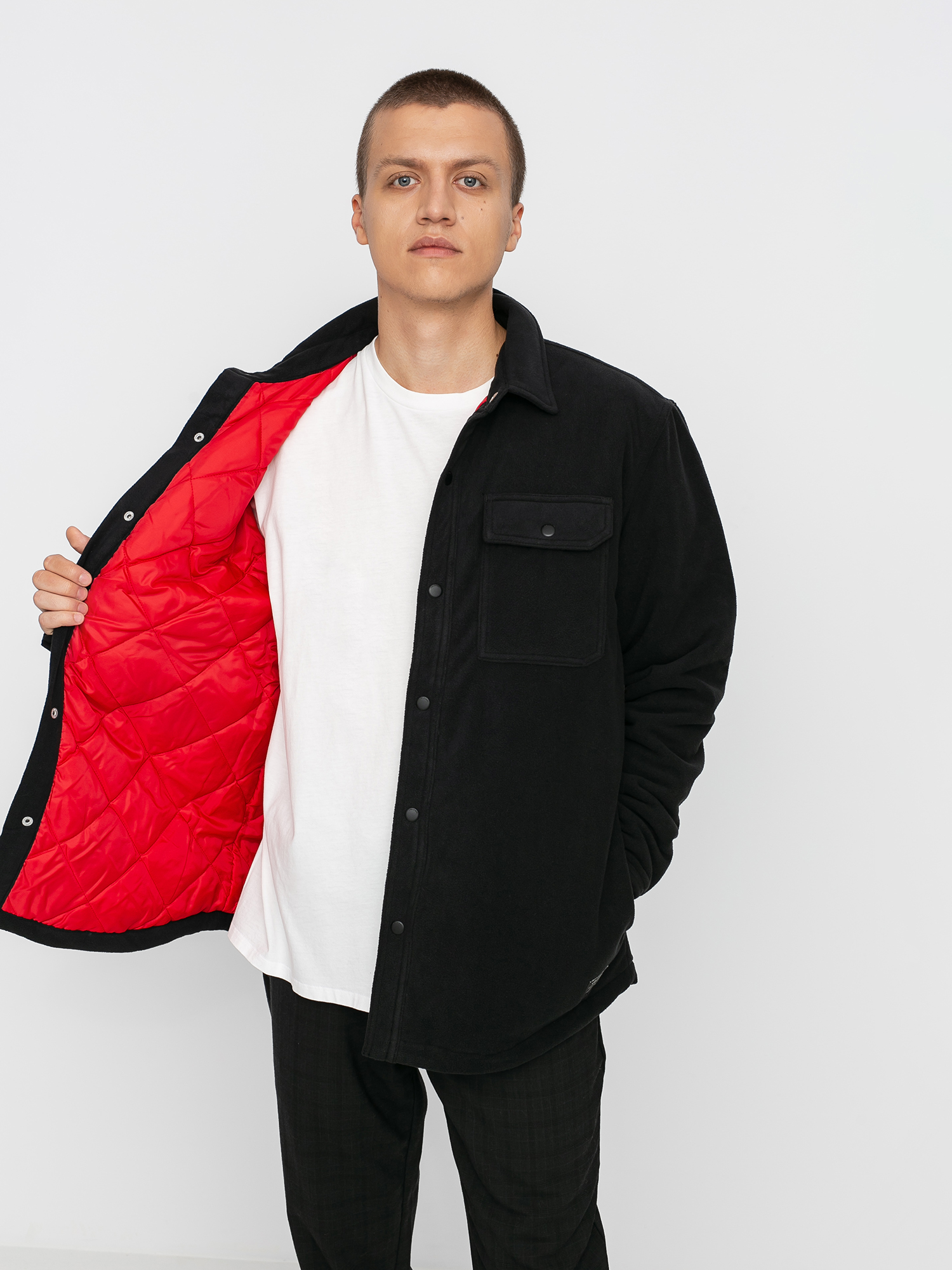 Volcom Bower Polar Fleece Jacke (black)