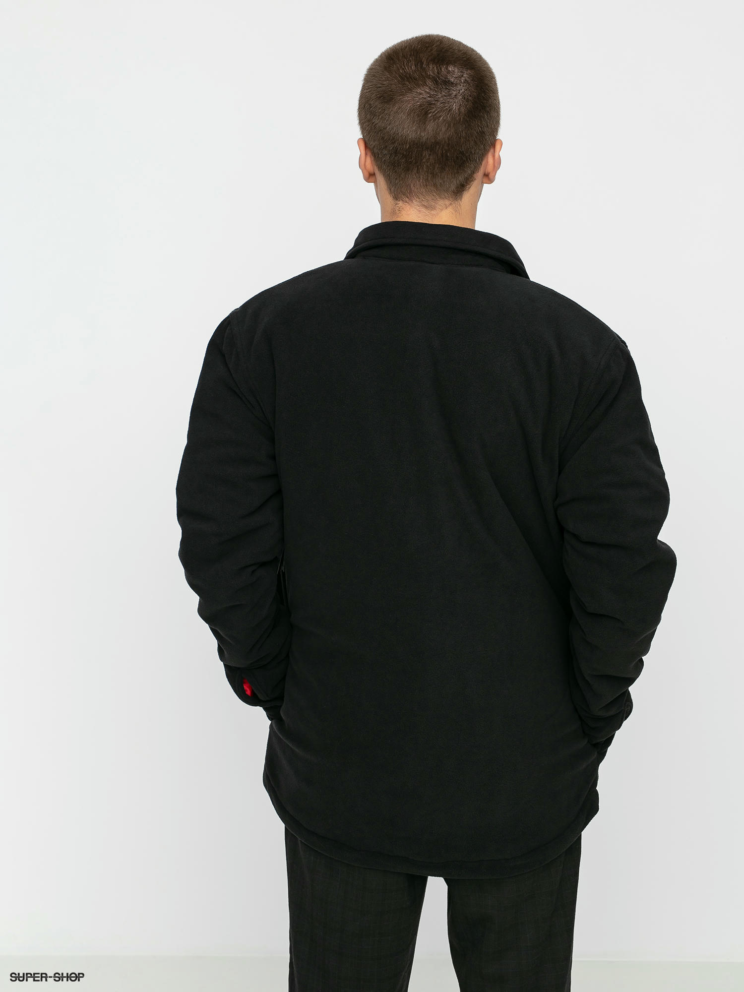 Volcom Bower Polar Fleece Jacket (black)